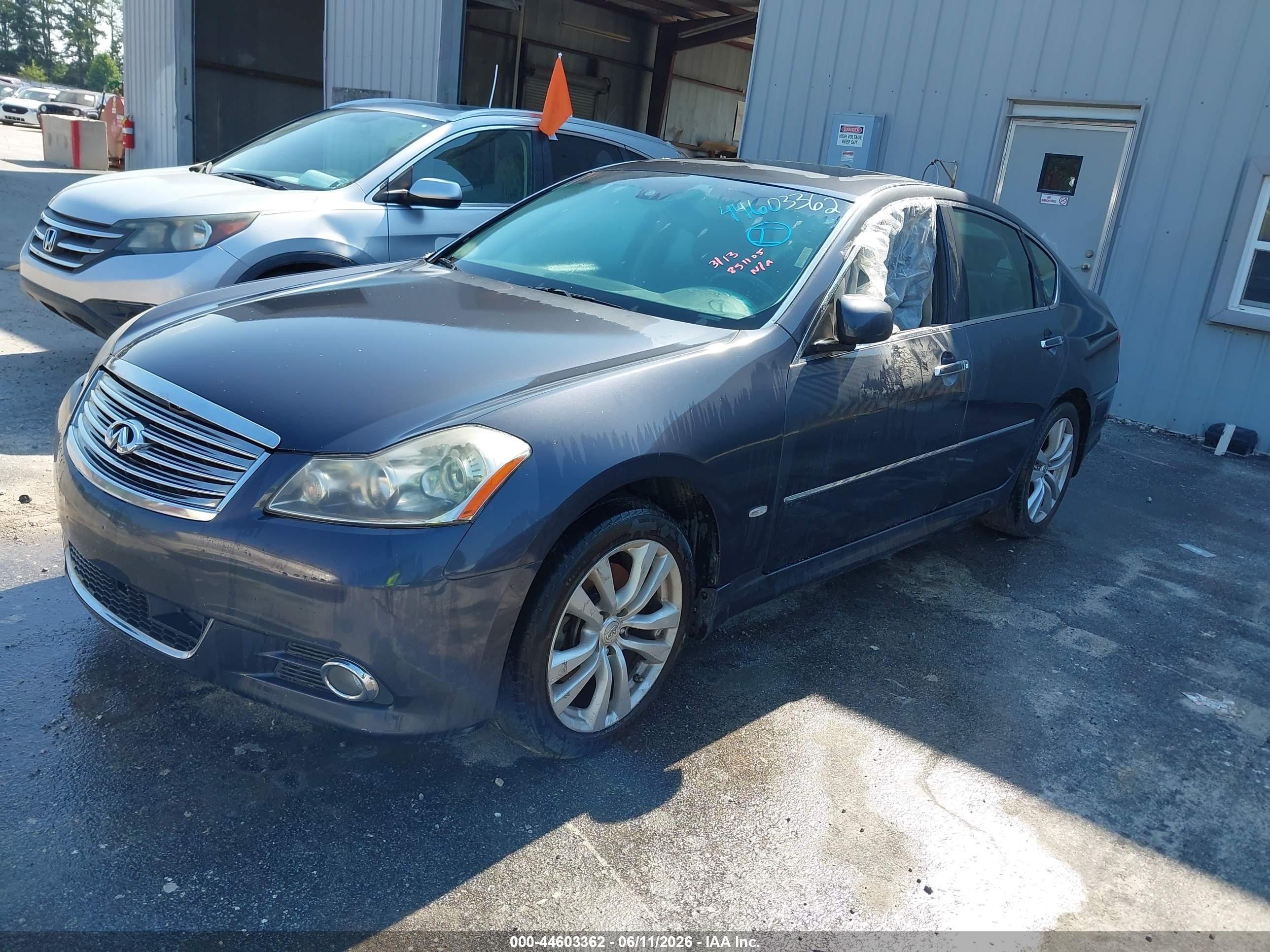 2009 Infiniti M35x   Gray vin: JNKCY01F89M851105