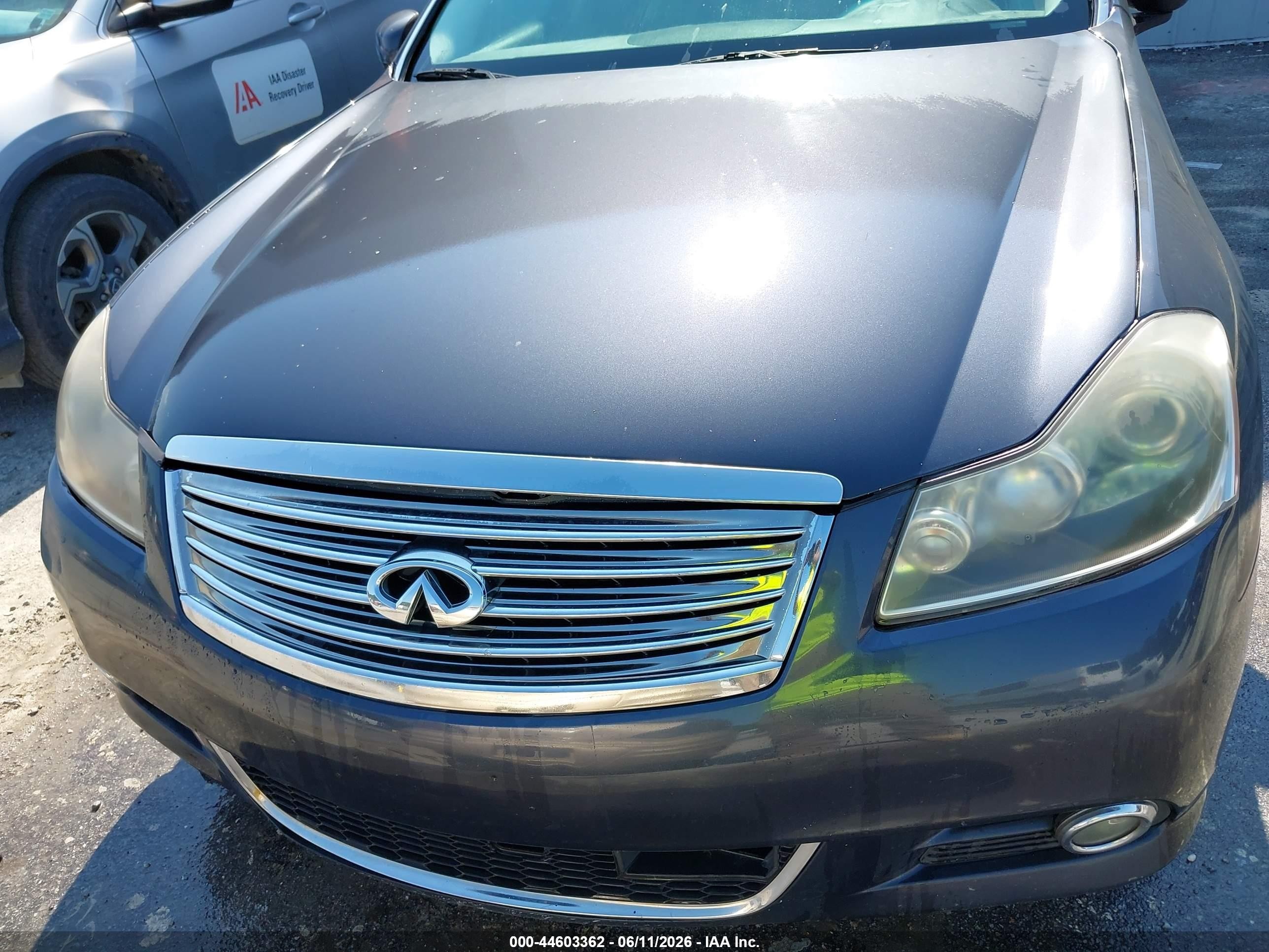 2009 Infiniti M35x   Gray vin: JNKCY01F89M851105