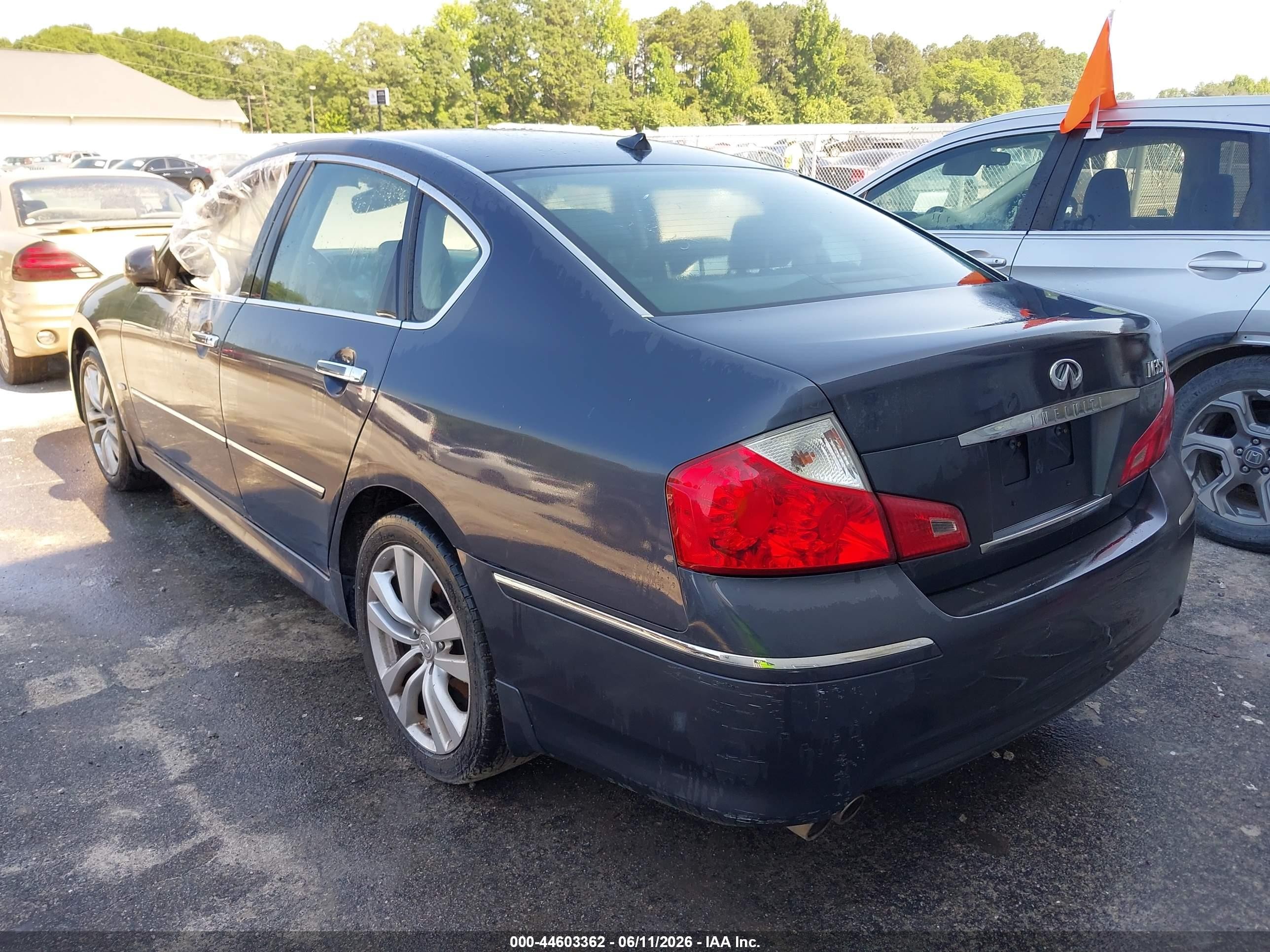 2009 Infiniti M35x   Gray vin: JNKCY01F89M851105