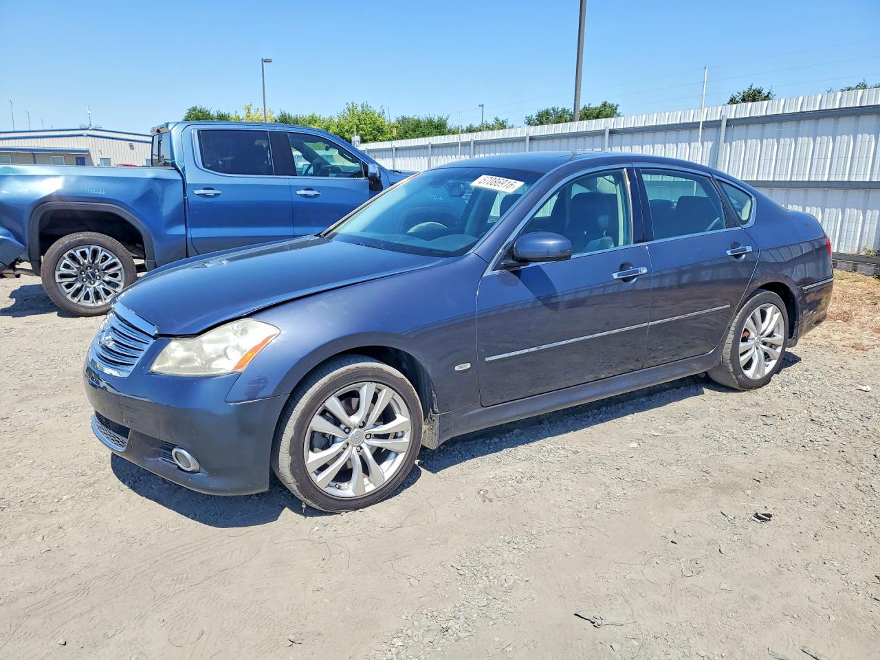 2009 Infiniti M35 X Blue vin: JNKCY01F89M851783