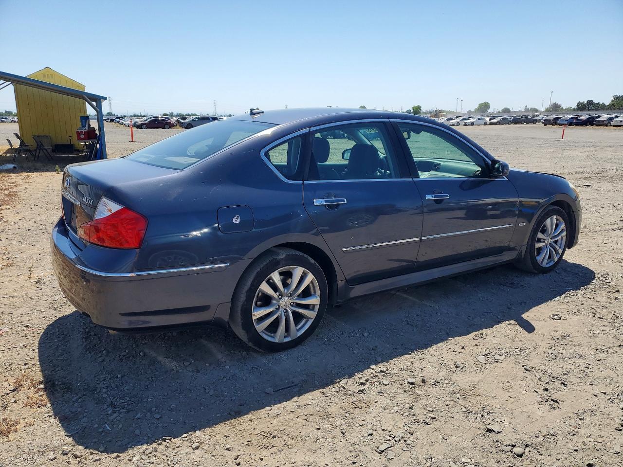 2009 Infiniti M35 X Blue vin: JNKCY01F89M851783