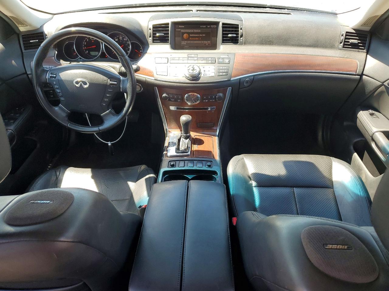 2009 Infiniti M35 X Blue vin: JNKCY01F89M851783