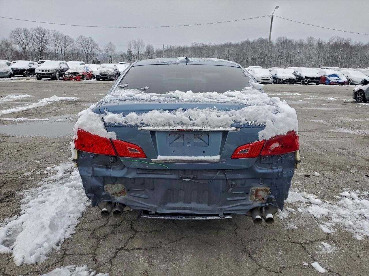 2009 Infiniti M35 Base Blue vin: JNKCY01F89M851993