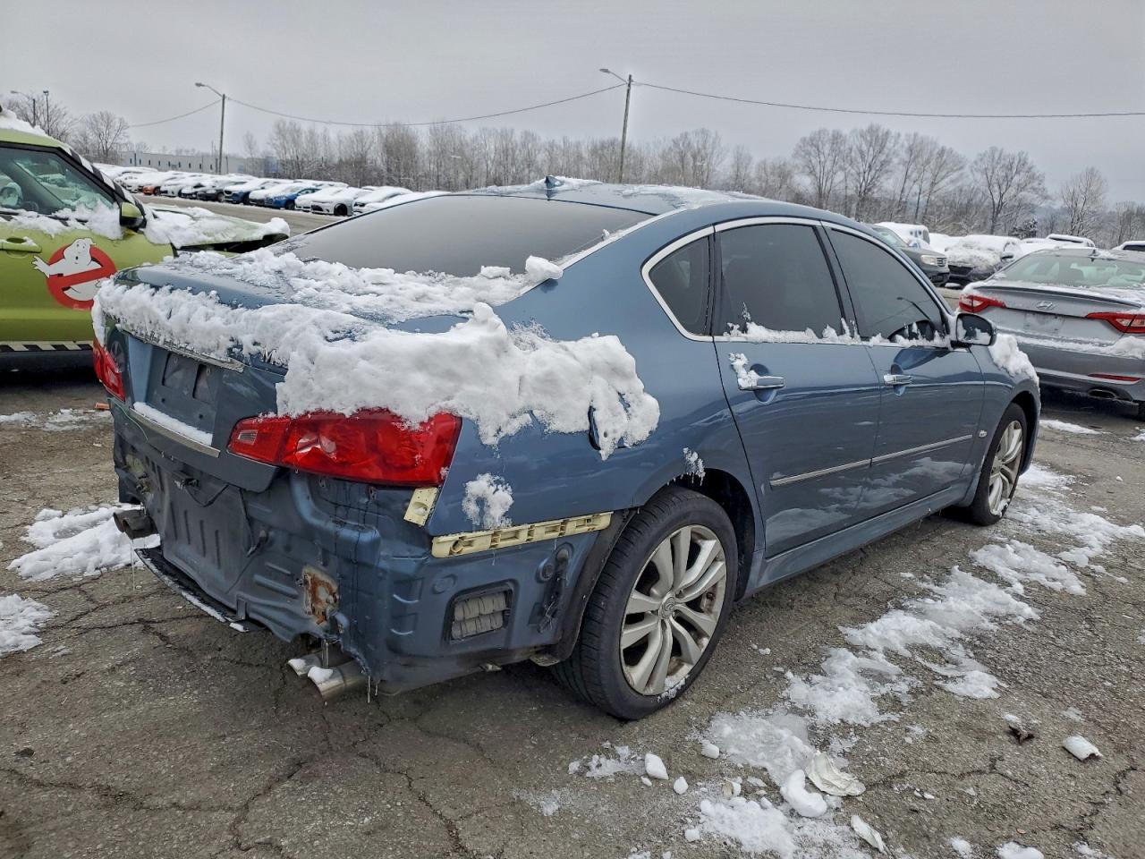 2009 Infiniti M35 Base Blue vin: JNKCY01F89M851993