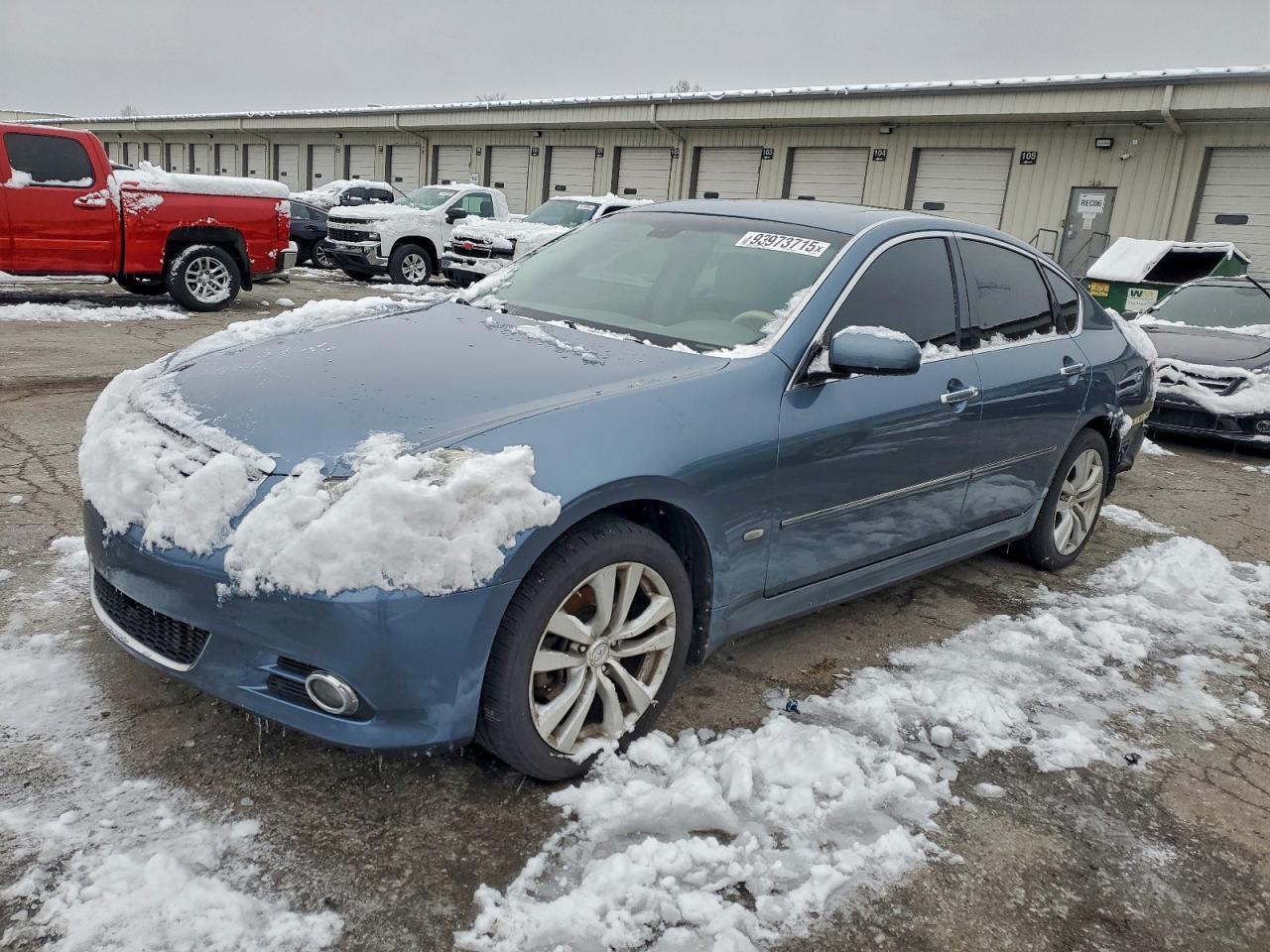 2009 Infiniti M35 Base Blue vin: JNKCY01F89M851993