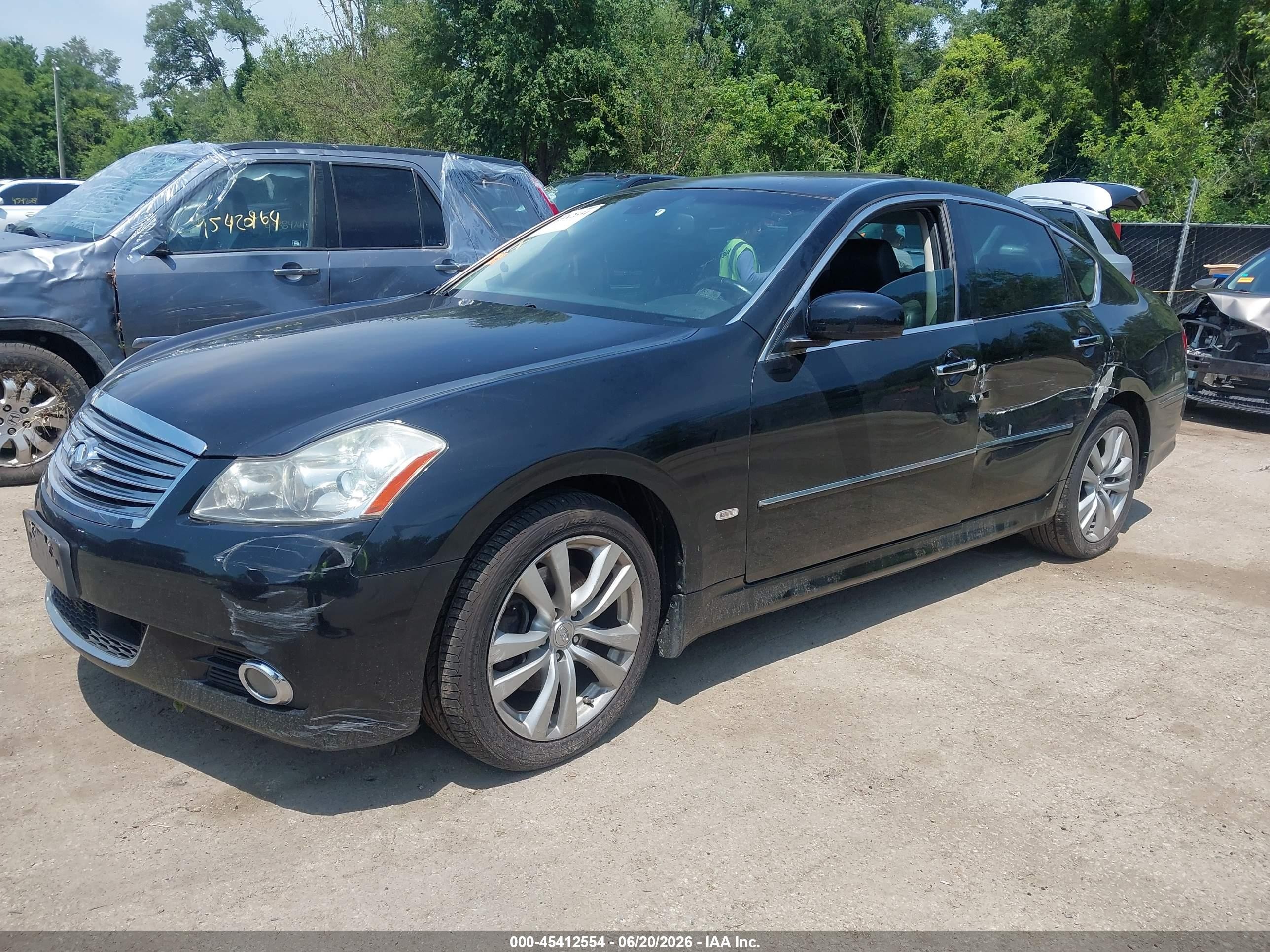 2009 Infiniti M35x   Black vin: JNKCY01F99M850092