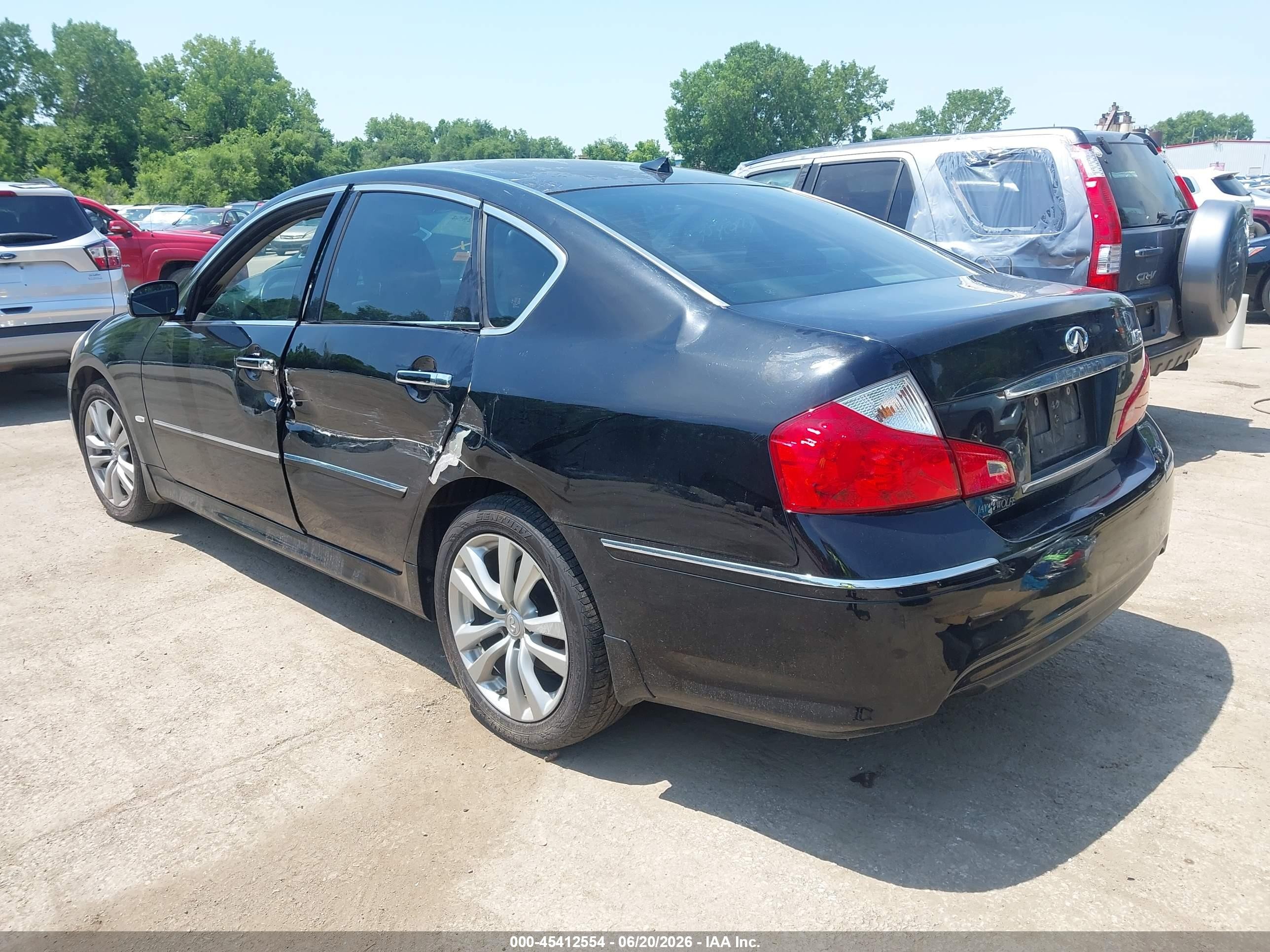 2009 Infiniti M35x   Black vin: JNKCY01F99M850092