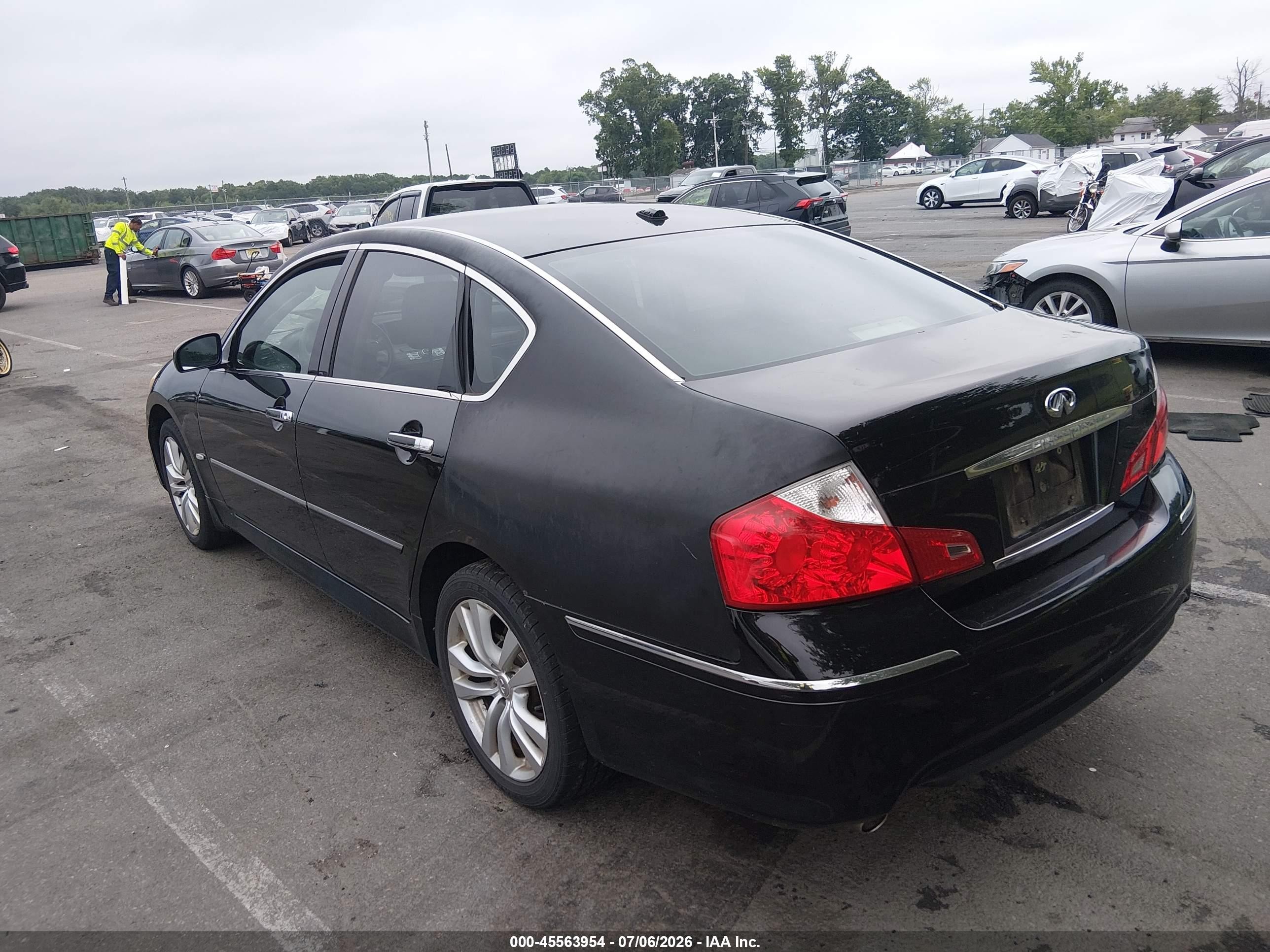 2009 Infiniti M35x   Black vin: JNKCY01F99M850612