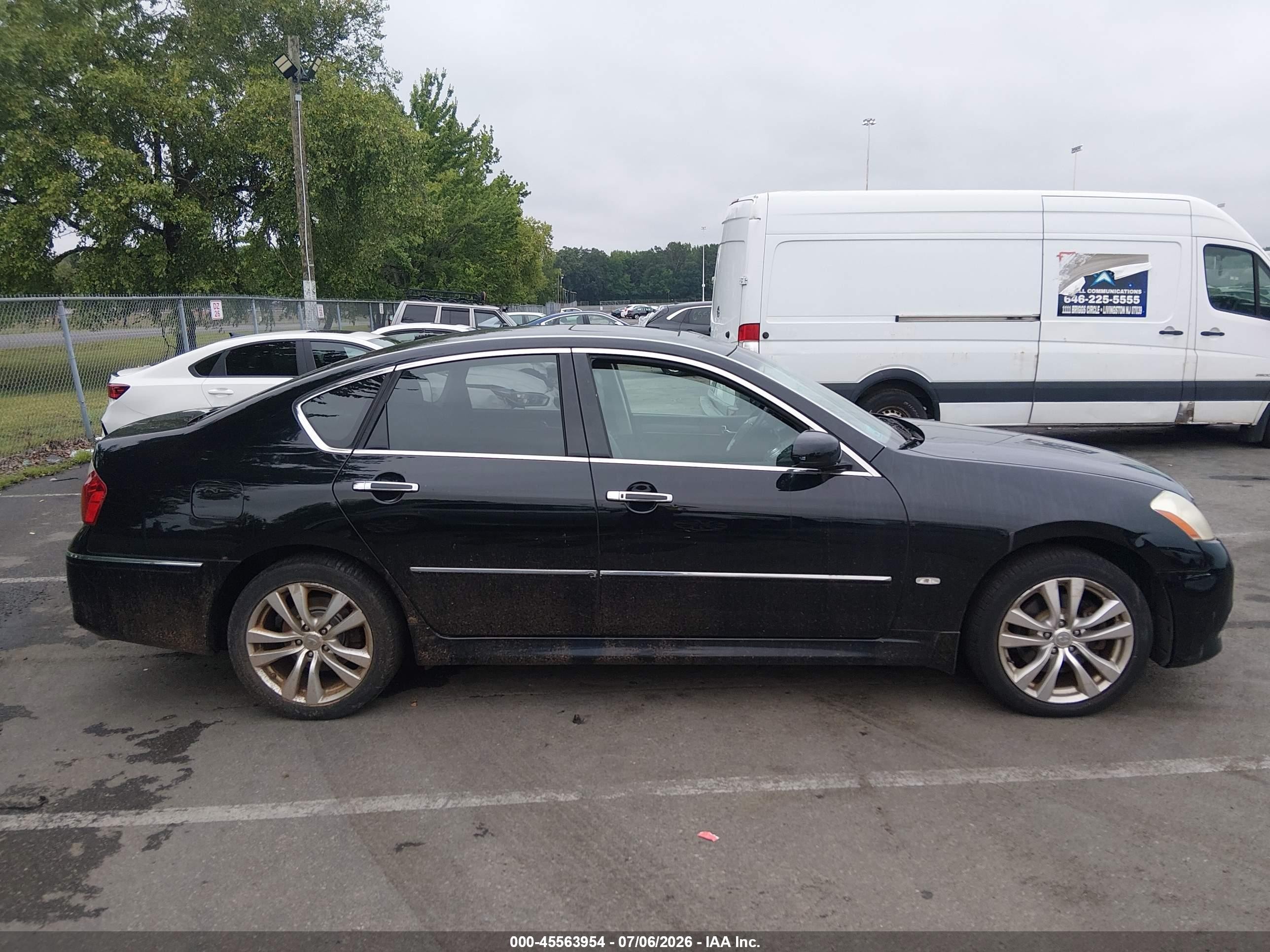2009 Infiniti M35x   Black vin: JNKCY01F99M850612