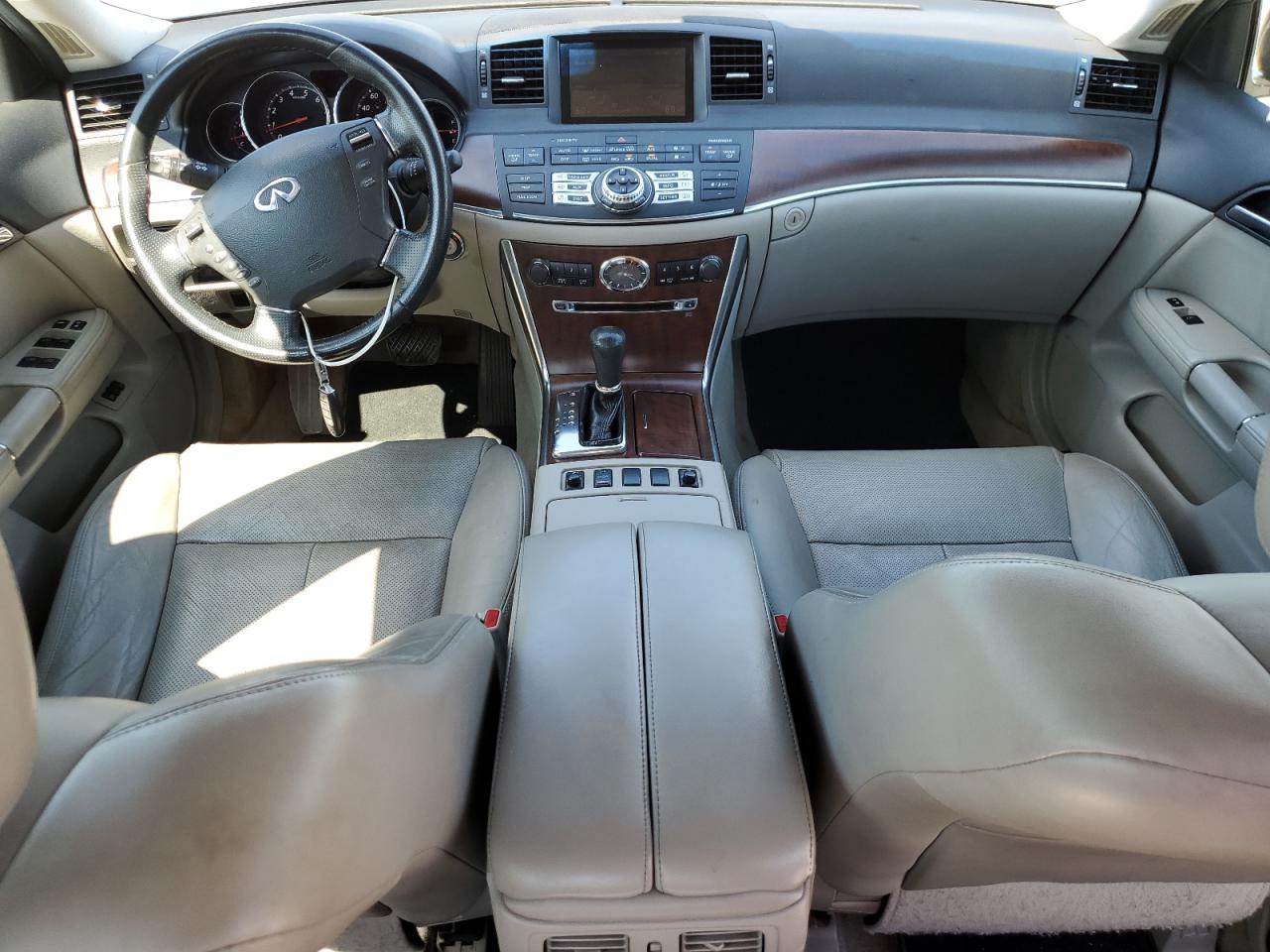 2009 Infiniti M35 Base Blue vin: JNKCY01F99M851324