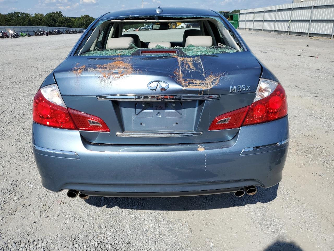 2009 Infiniti M35 Base Blue vin: JNKCY01F99M851324