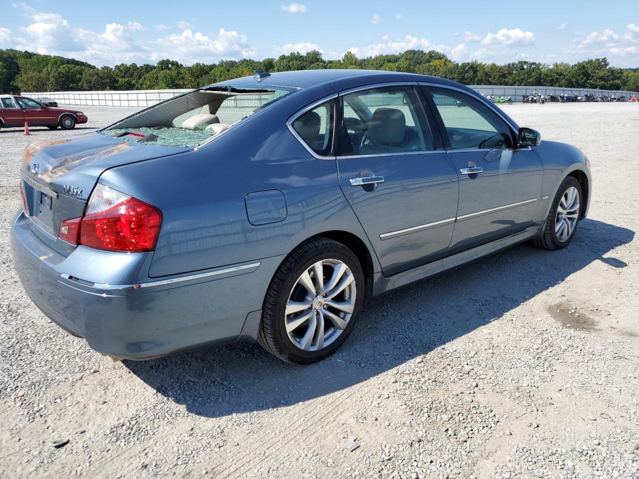 2009 Infiniti M35 Base Blue vin: JNKCY01F99M851324