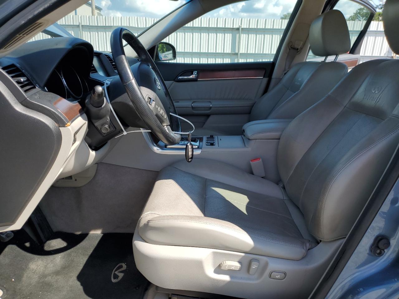 2009 Infiniti M35 Base Blue vin: JNKCY01F99M851324
