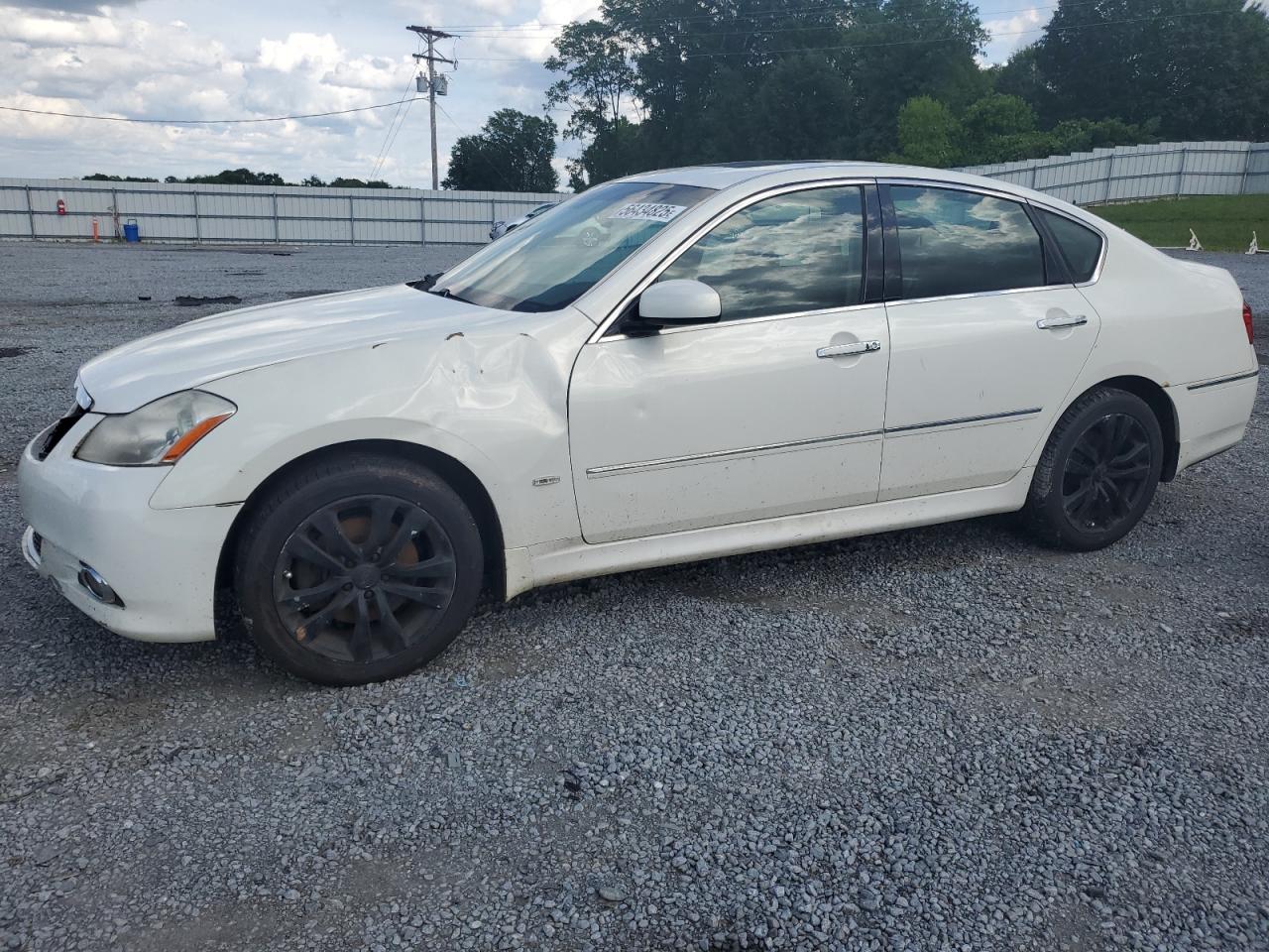 2009 Infiniti M35 Base White vin: JNKCY01FX9M850778