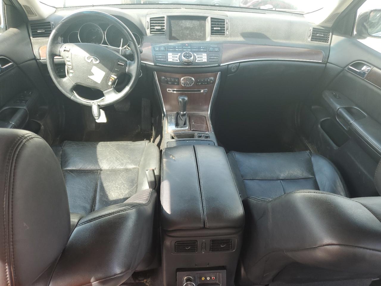 2009 Infiniti M35 Base White vin: JNKCY01FX9M850778