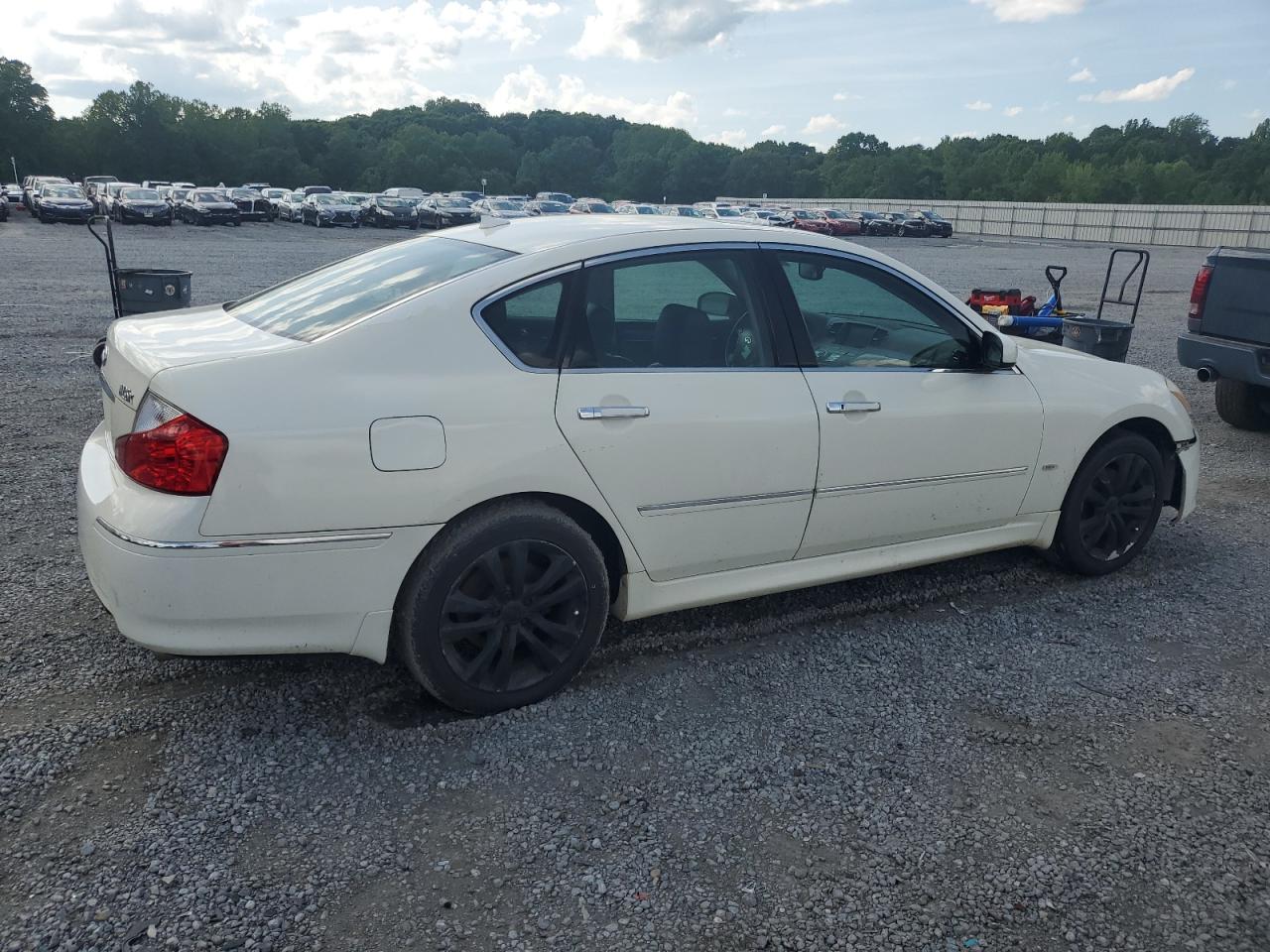 2009 Infiniti M35 Base White vin: JNKCY01FX9M850778