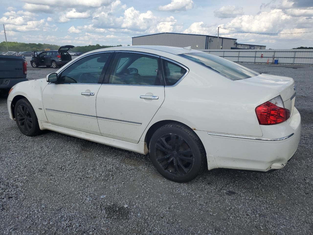 2009 Infiniti M35 Base White vin: JNKCY01FX9M850778
