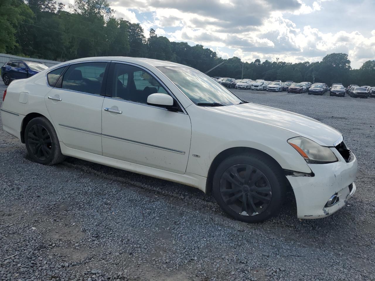 2009 Infiniti M35 Base White vin: JNKCY01FX9M850778