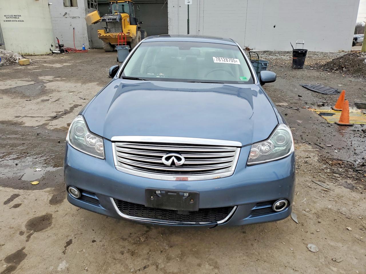 2009 Infiniti M35 Base Blue vin: JNKCY01FX9M851574