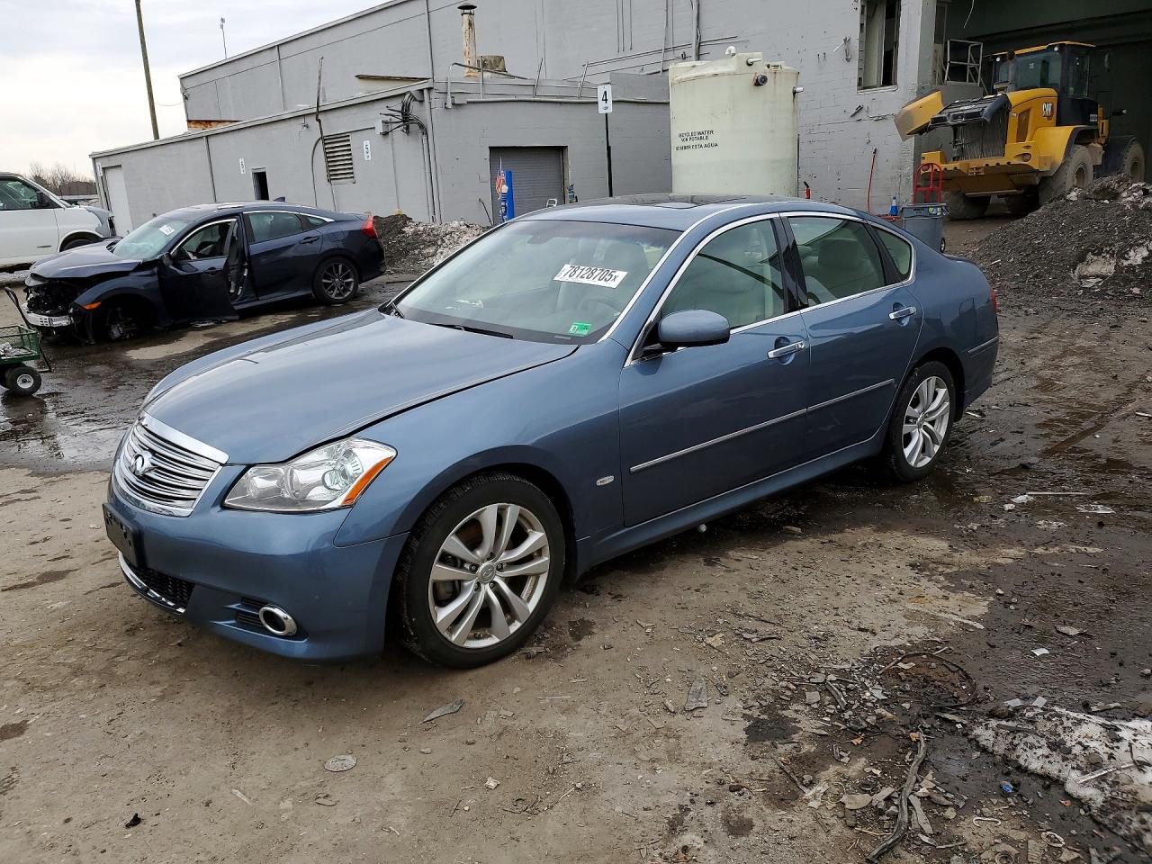 2009 Infiniti M35 Base Blue vin: JNKCY01FX9M851574