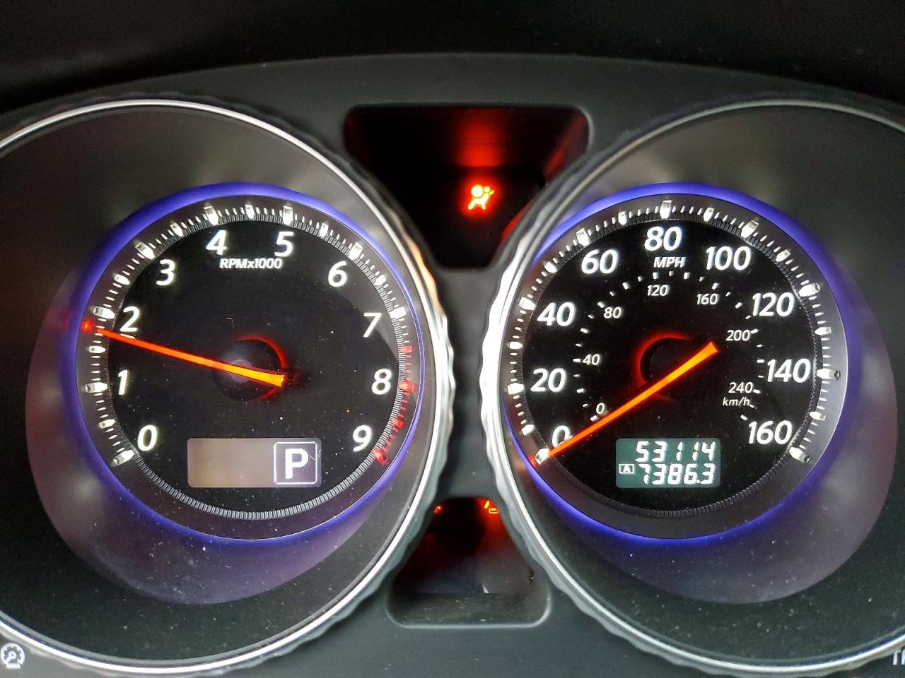 2009 Infiniti M35 Base Blue vin: JNKCY01FX9M851574