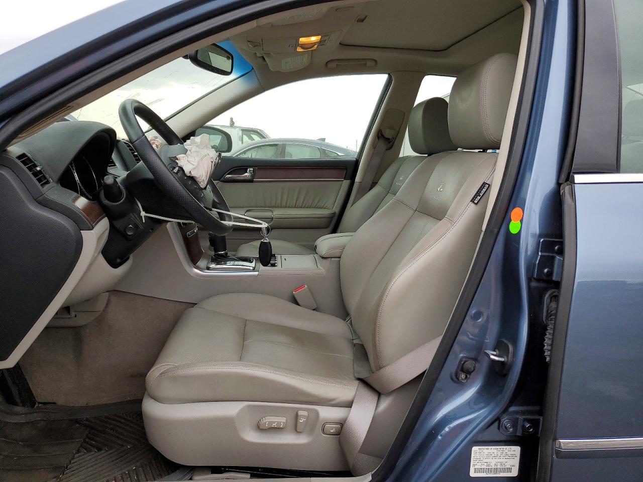 2009 Infiniti M35 Base Blue vin: JNKCY01FX9M851574
