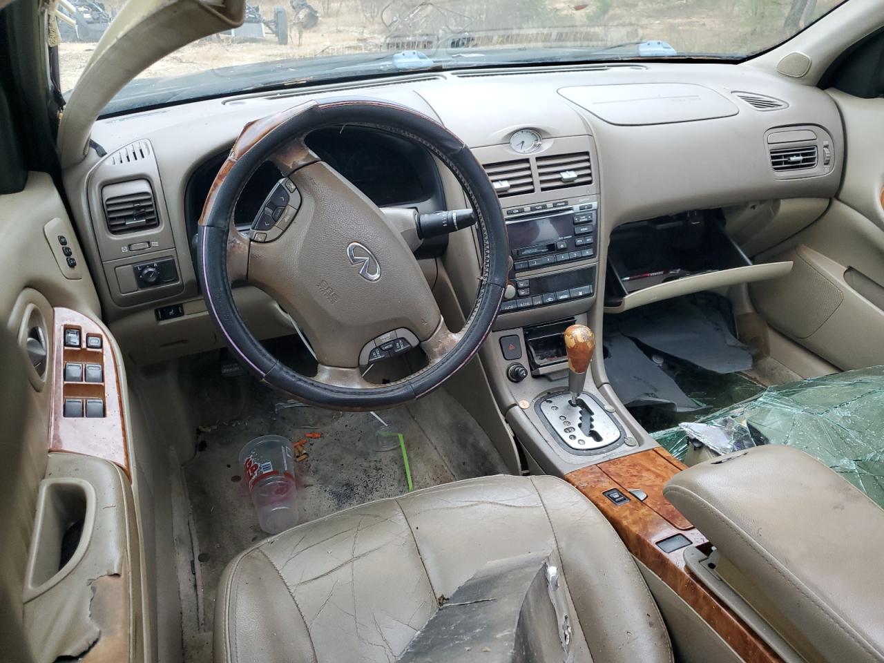 2002 Infiniti I35 Черный vin: JNKDA31A02T001446