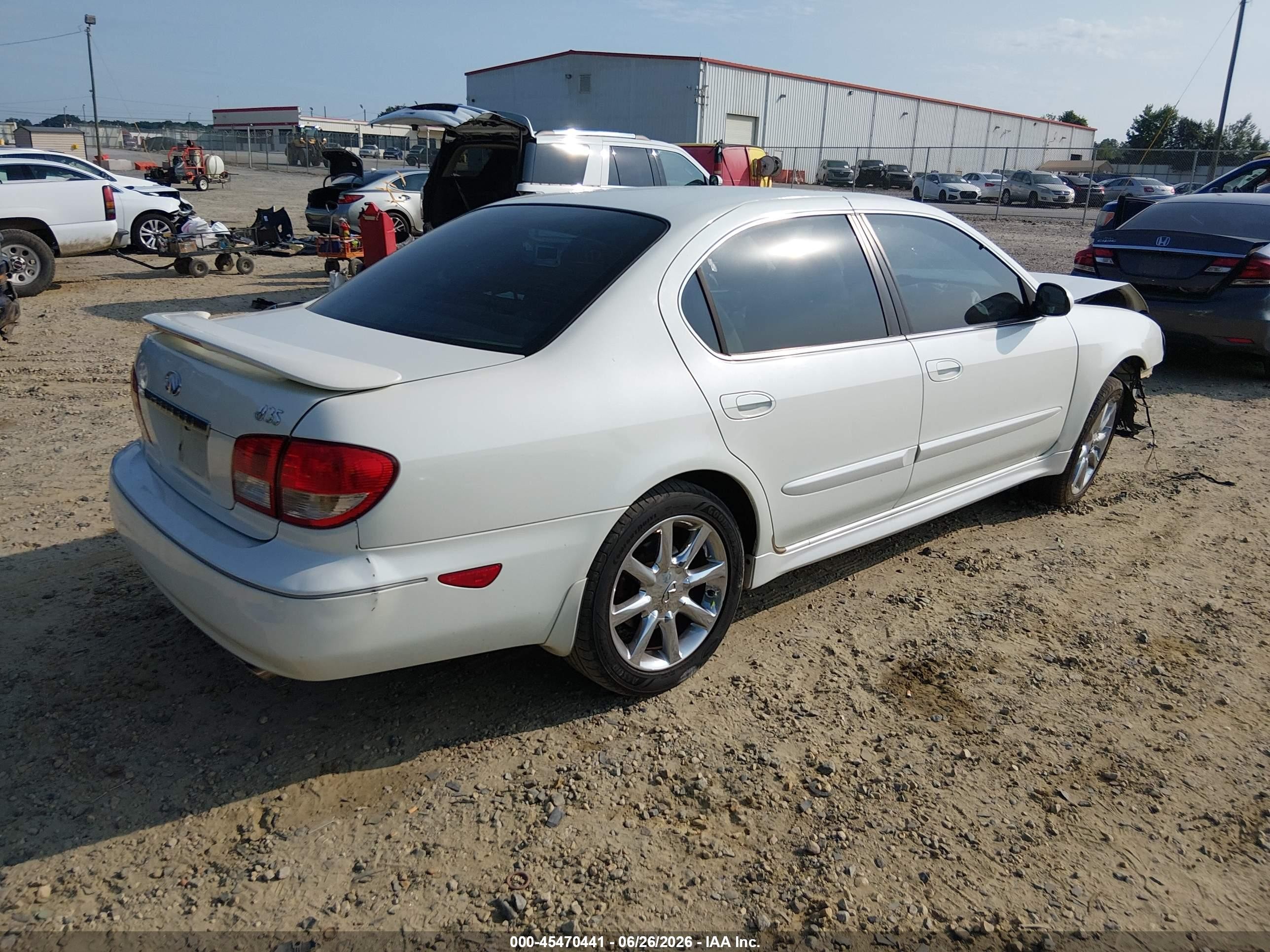2002 Infiniti I35 Luxury White vin: JNKDA31A02T006856