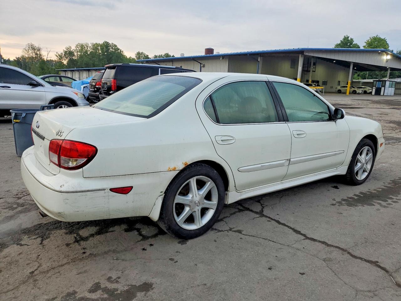 2004 Infiniti I35 Base White vin: JNKDA31A14T201853