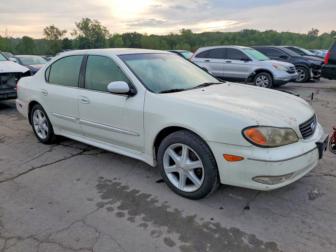 2004 Infiniti I35 Base White vin: JNKDA31A14T201853