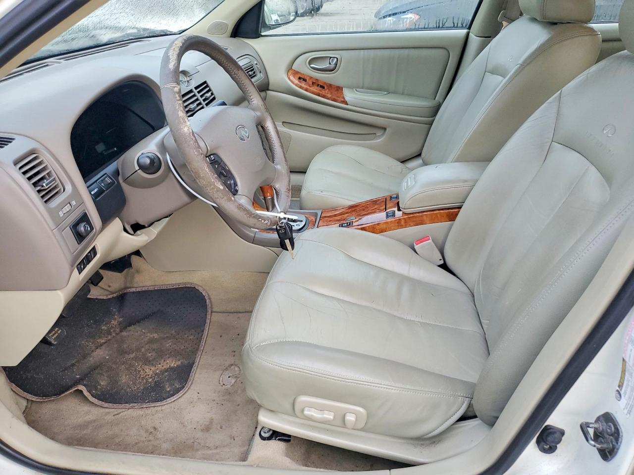 2004 Infiniti I35 Base White vin: JNKDA31A14T201853