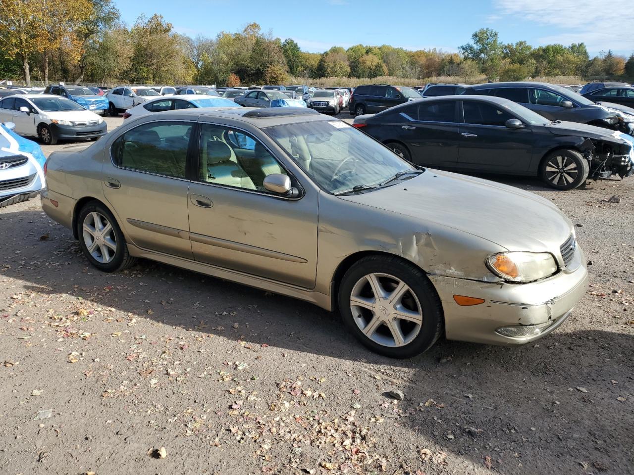 2004 Infiniti I35 Желто-коричневый vin: JNKDA31A34T211722