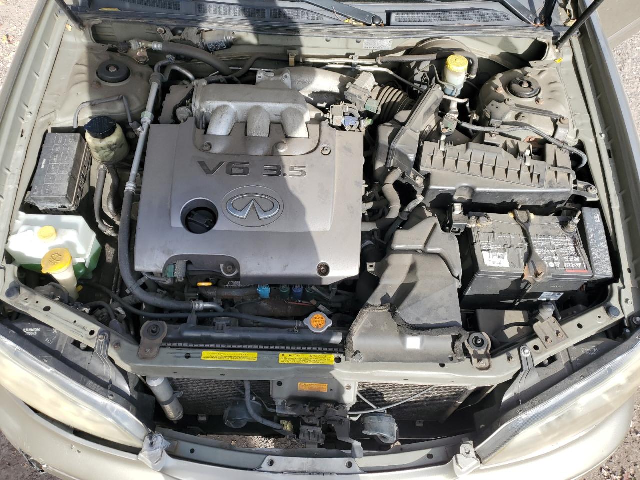 2004 Infiniti I35 Желто-коричневый vin: JNKDA31A34T211722