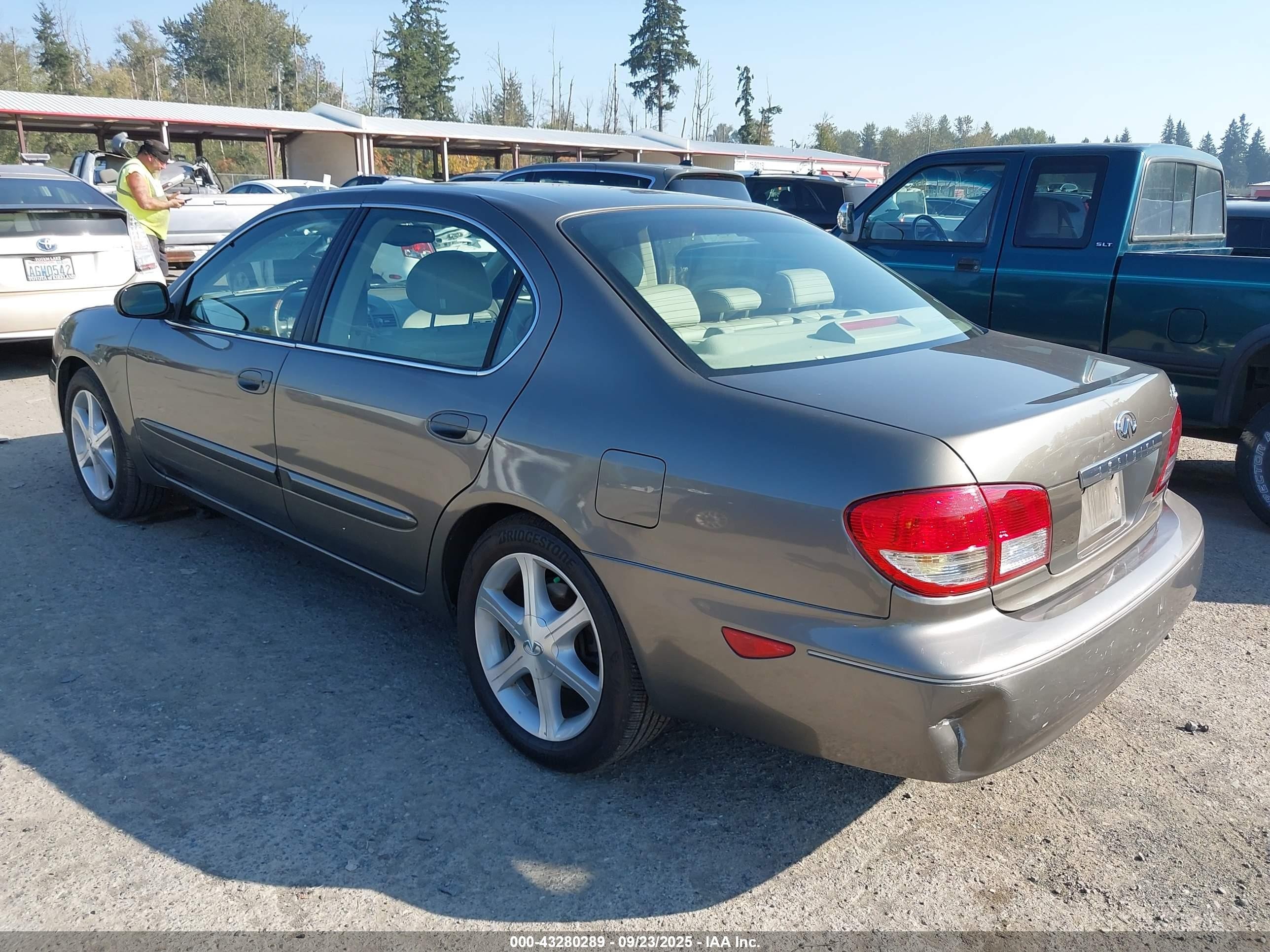 2002 Infiniti I35 Luxury Gray vin: JNKDA31A42T004589
