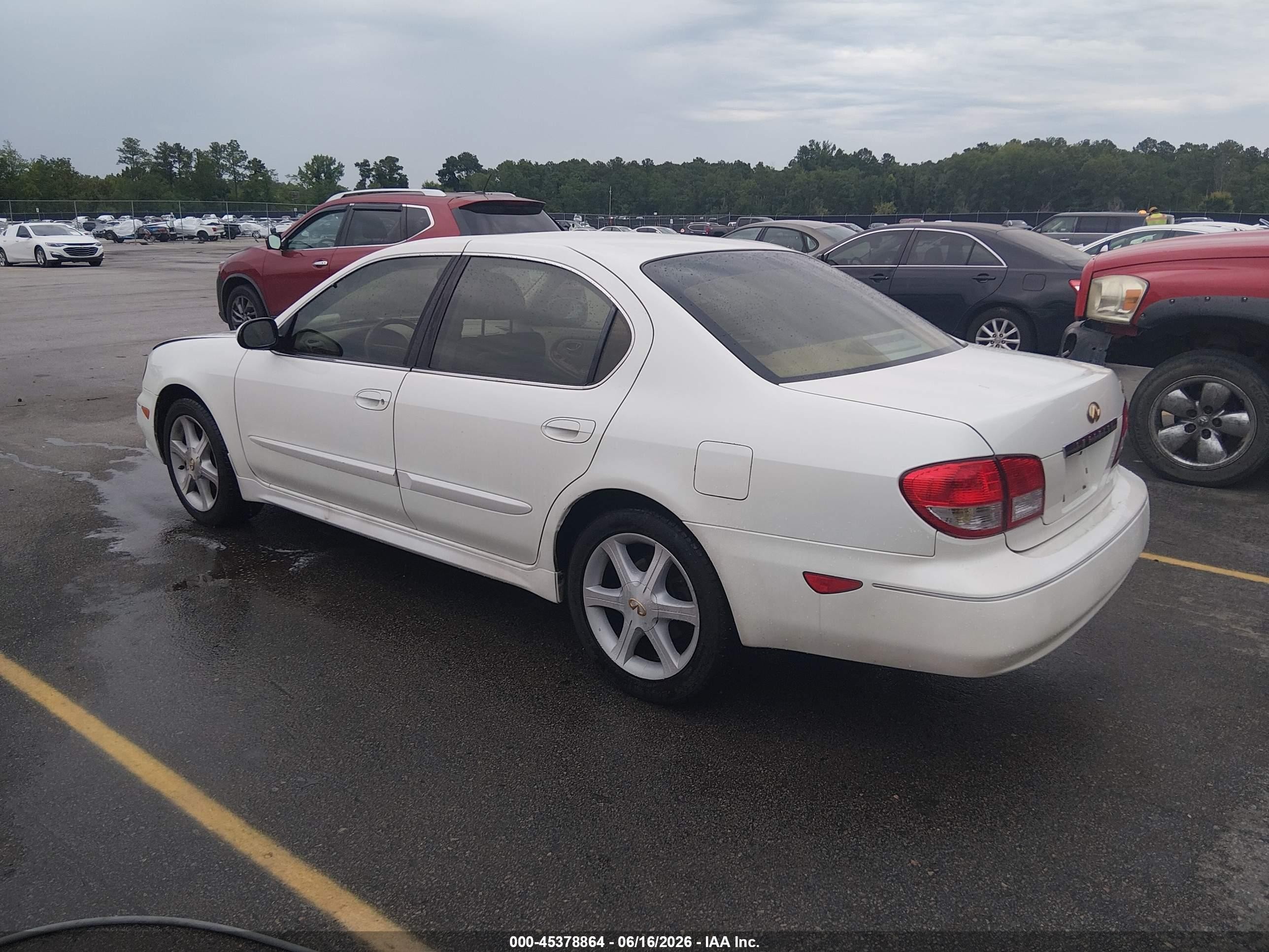 2002 Infiniti I35 Luxury White vin: JNKDA31A42T009601