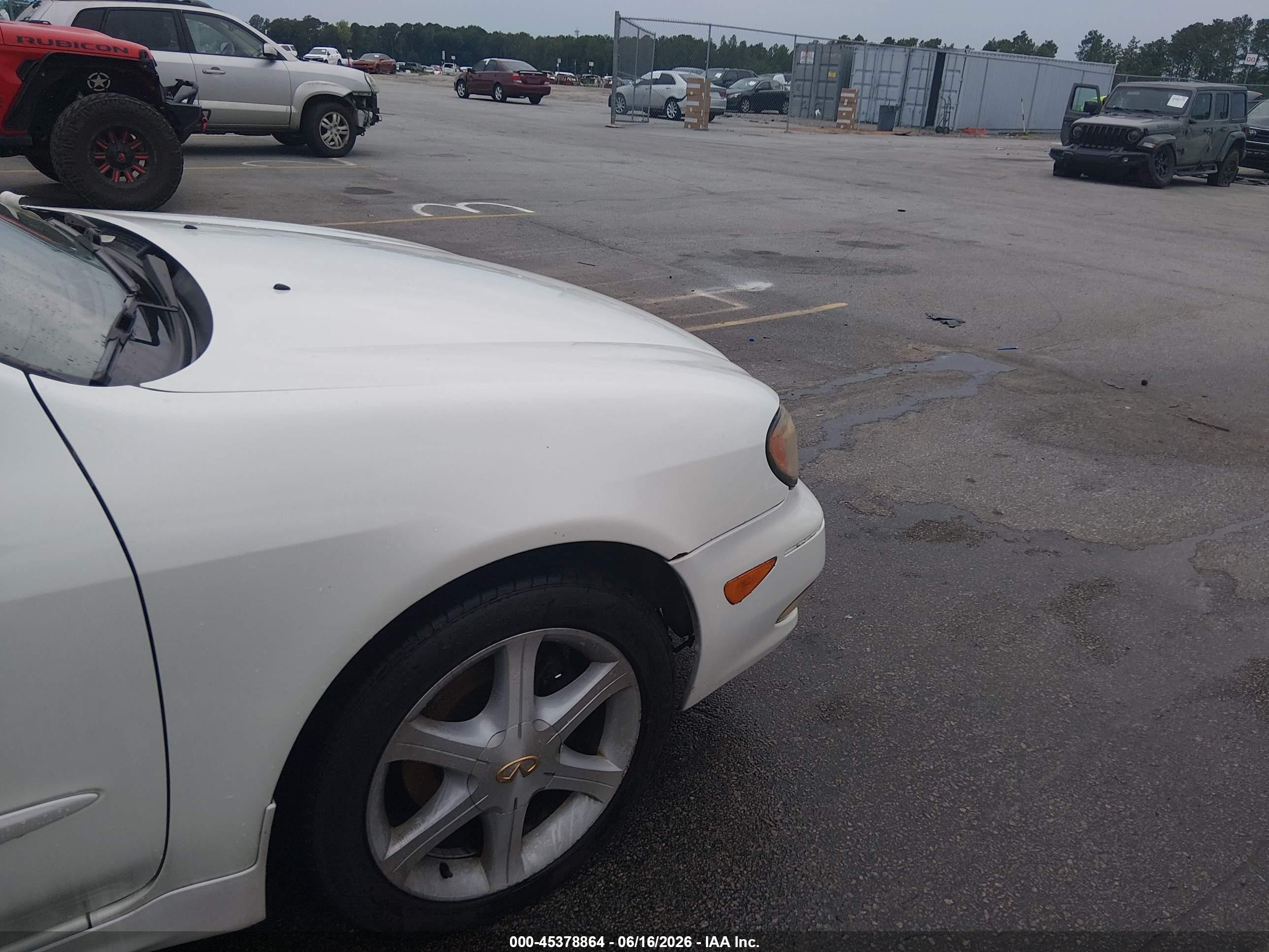 2002 Infiniti I35 Luxury White vin: JNKDA31A42T009601