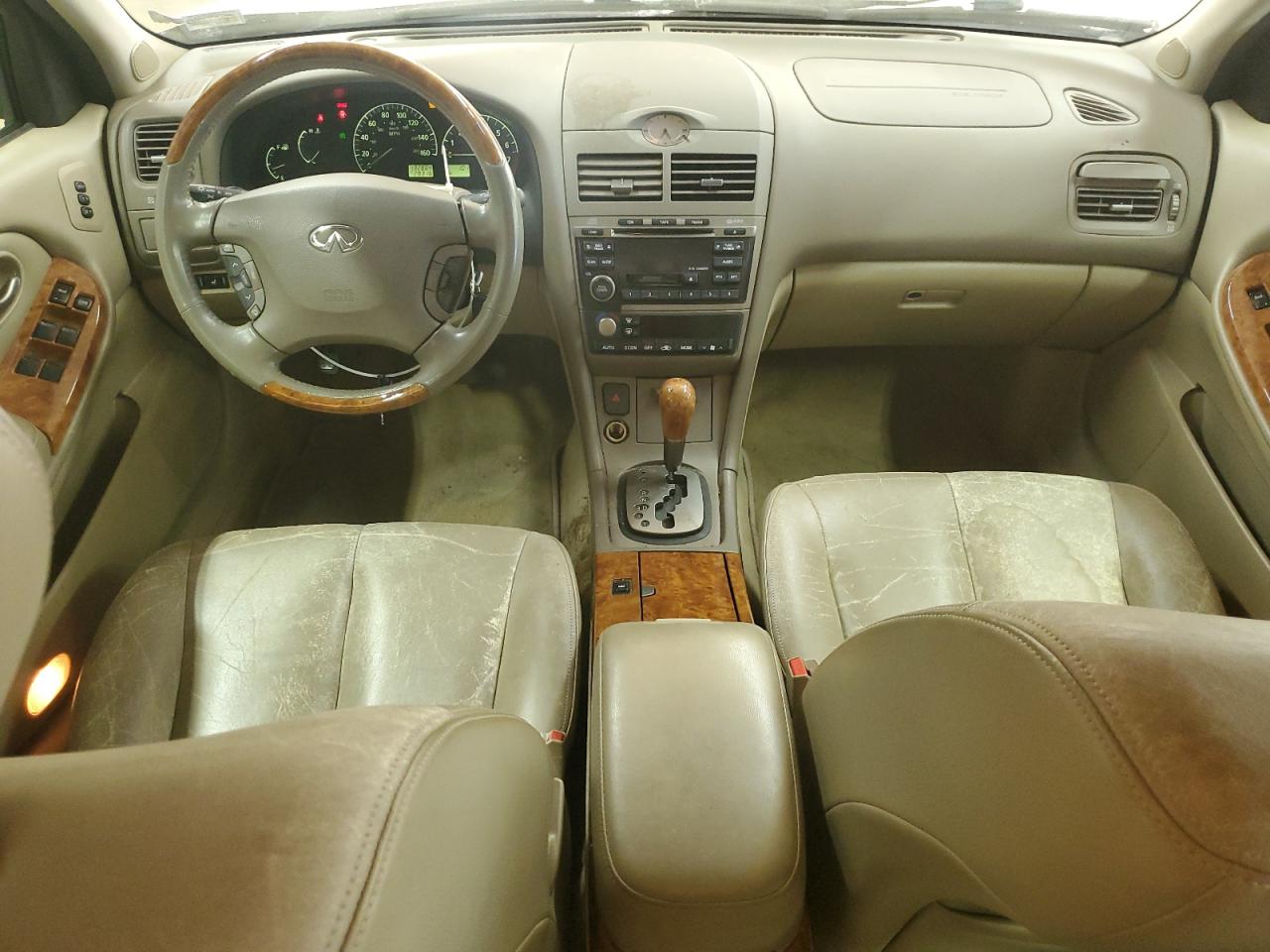 2002 Infiniti I35 White vin: JNKDA31A42T019738