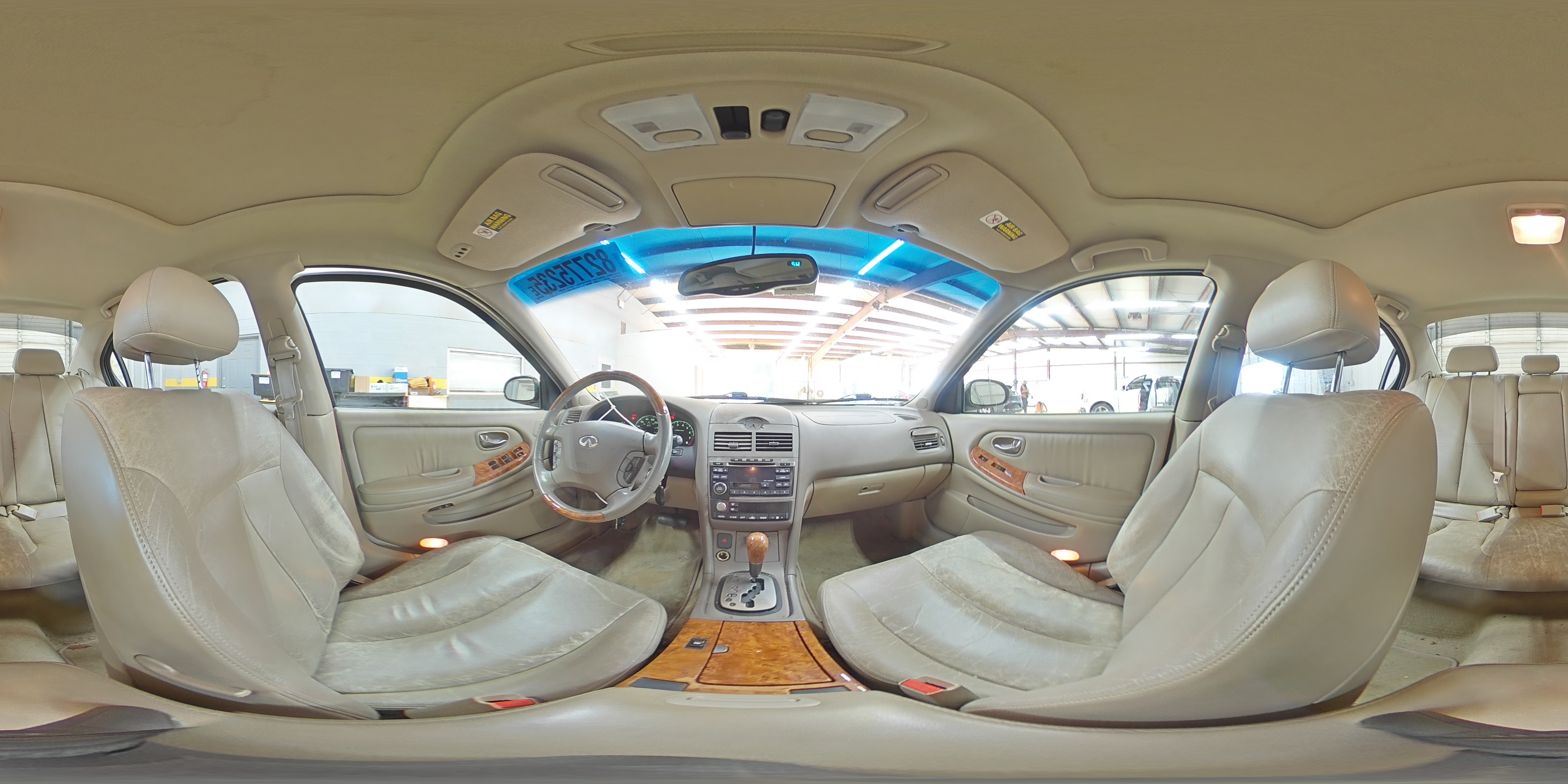 2002 Infiniti I35 White vin: JNKDA31A42T019738