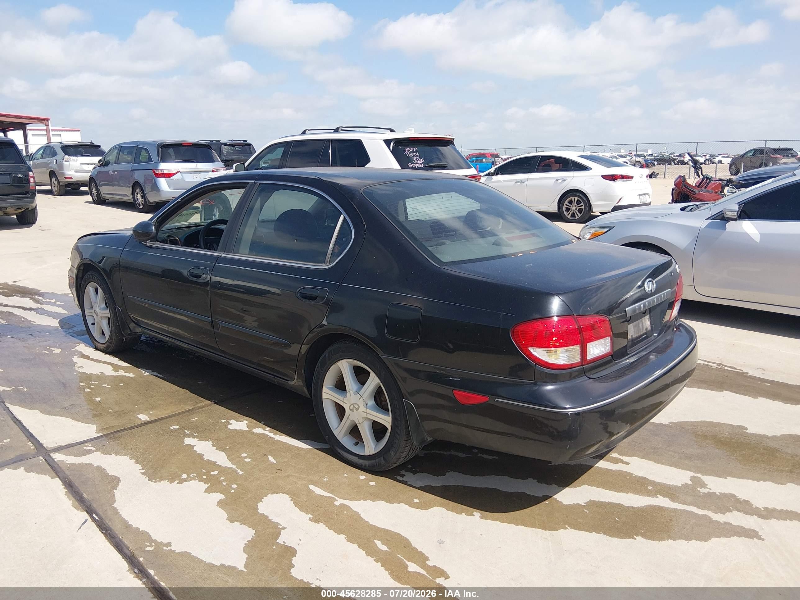 2002 Infiniti I35 Luxury Black vin: JNKDA31A42T027726