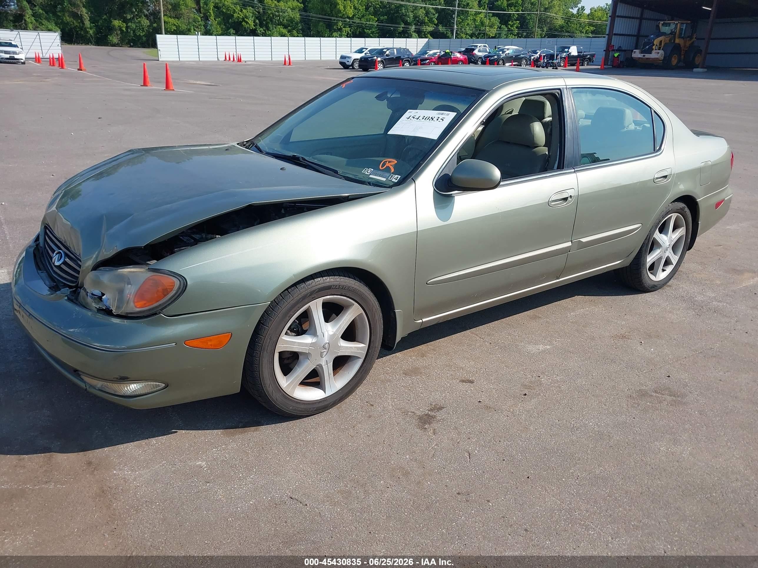 2003 Infiniti I35 Luxury Green vin: JNKDA31A43T109361
