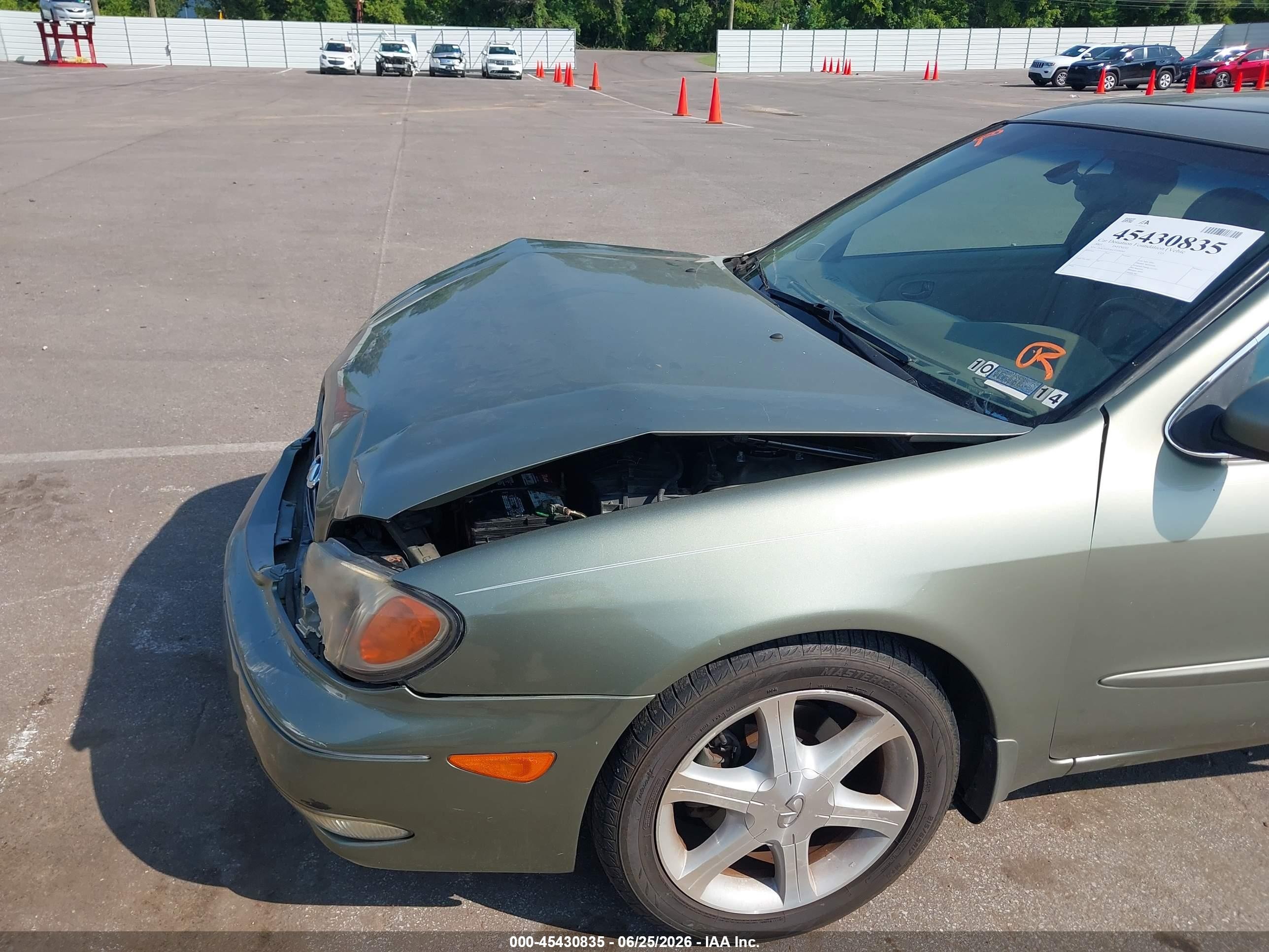 2003 Infiniti I35 Luxury Green vin: JNKDA31A43T109361