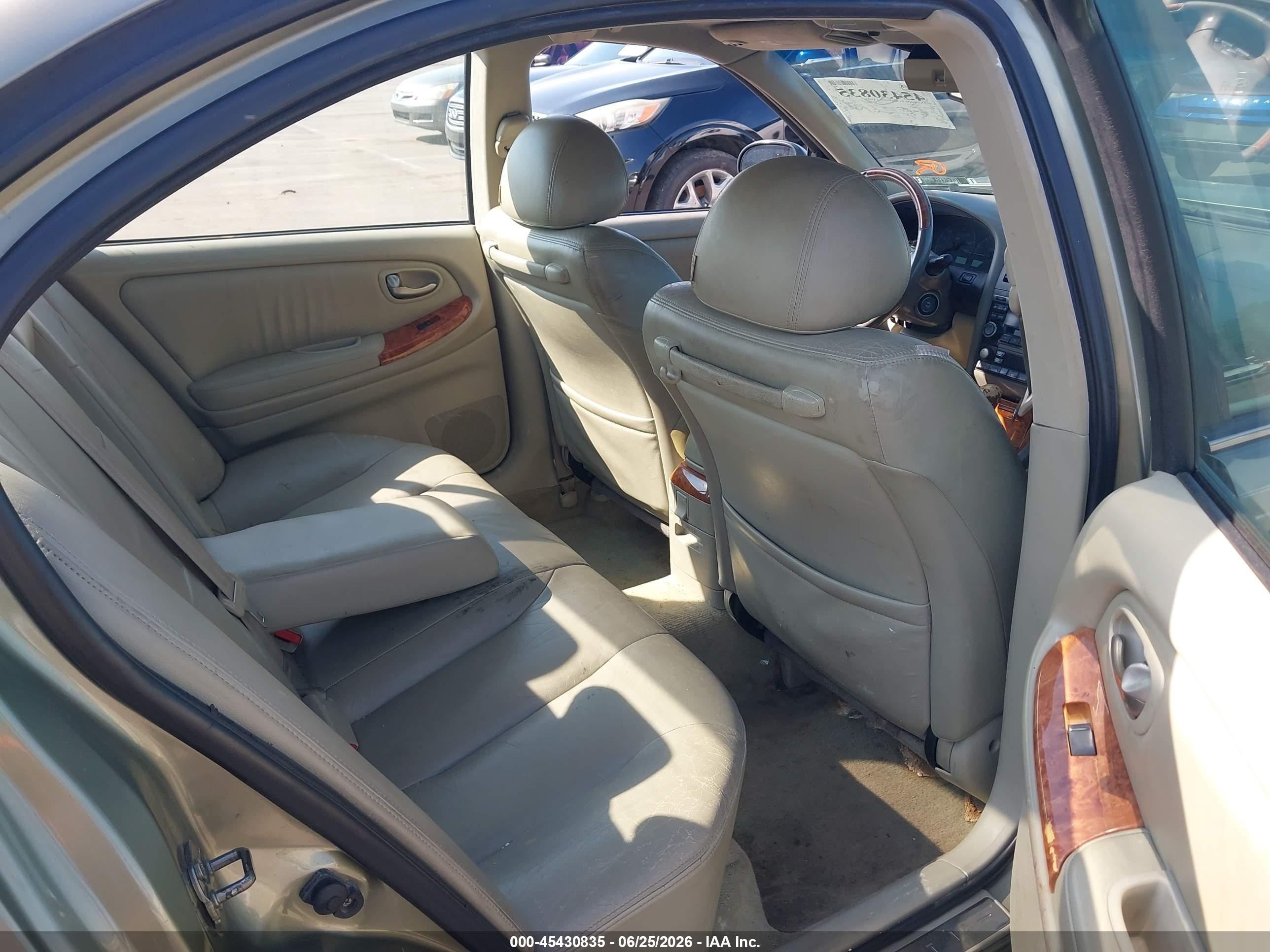 2003 Infiniti I35 Luxury Green vin: JNKDA31A43T109361