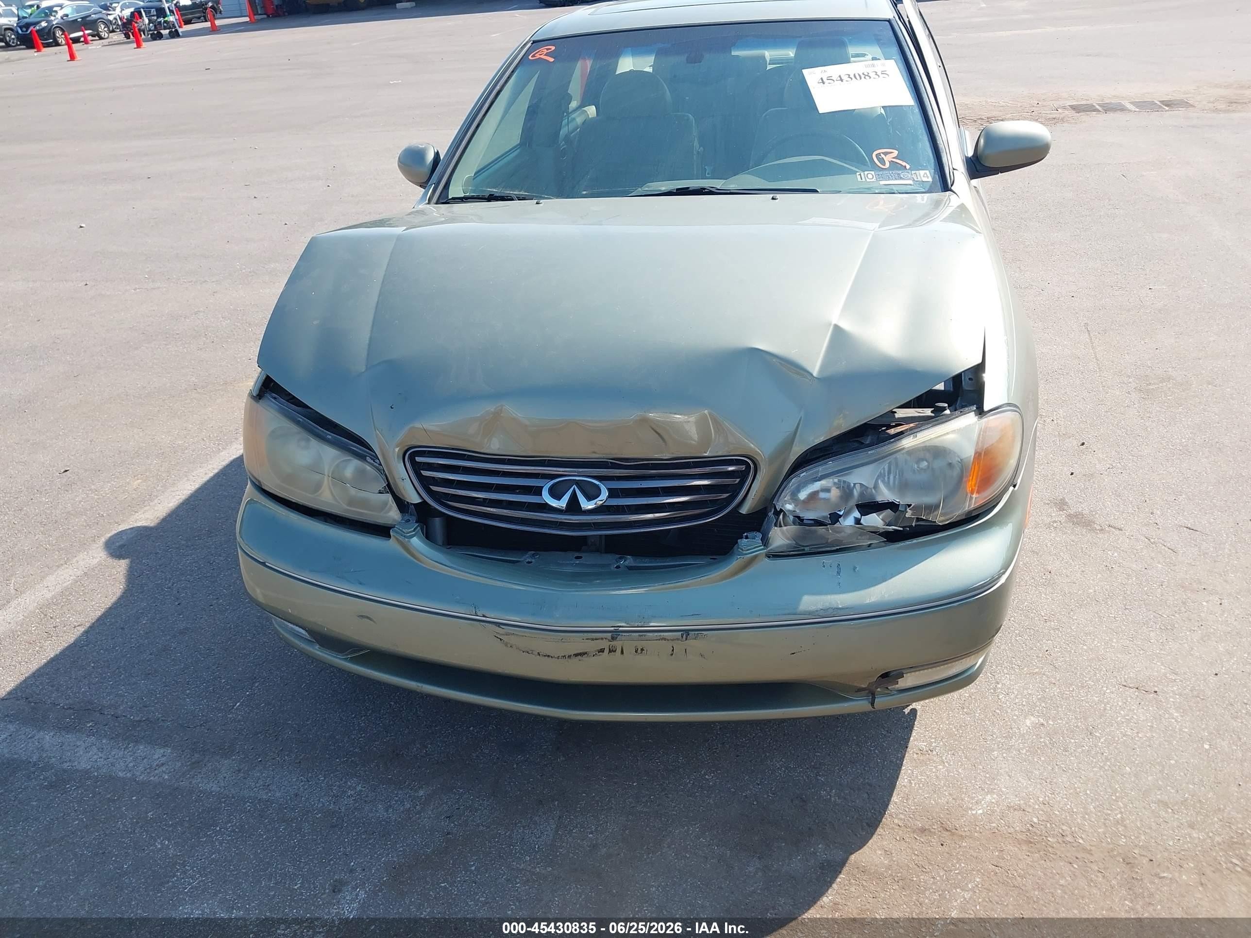 2003 Infiniti I35 Luxury Green vin: JNKDA31A43T109361