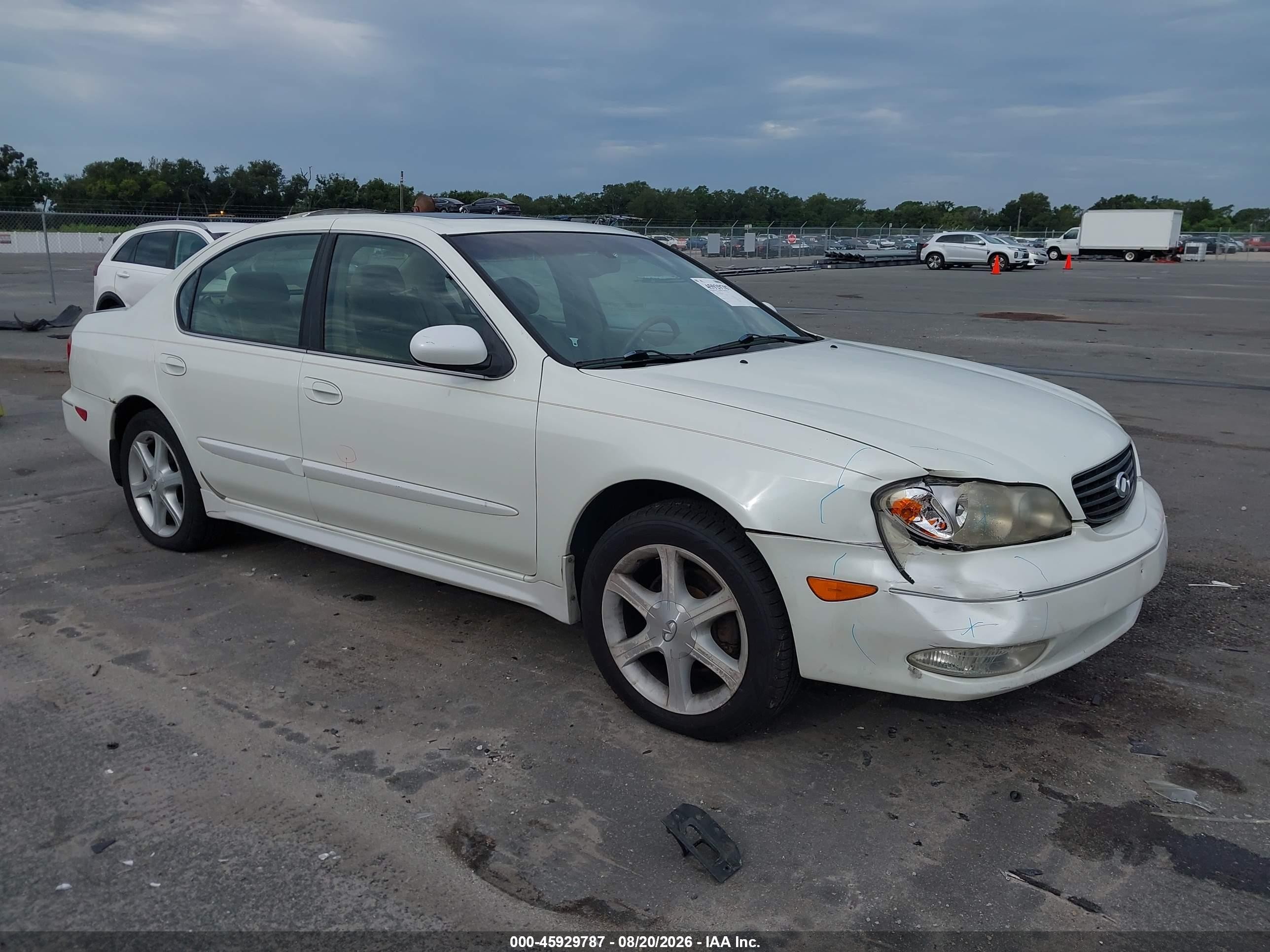 2004 Infiniti I35 Luxury Белый vin: JNKDA31A44T201684