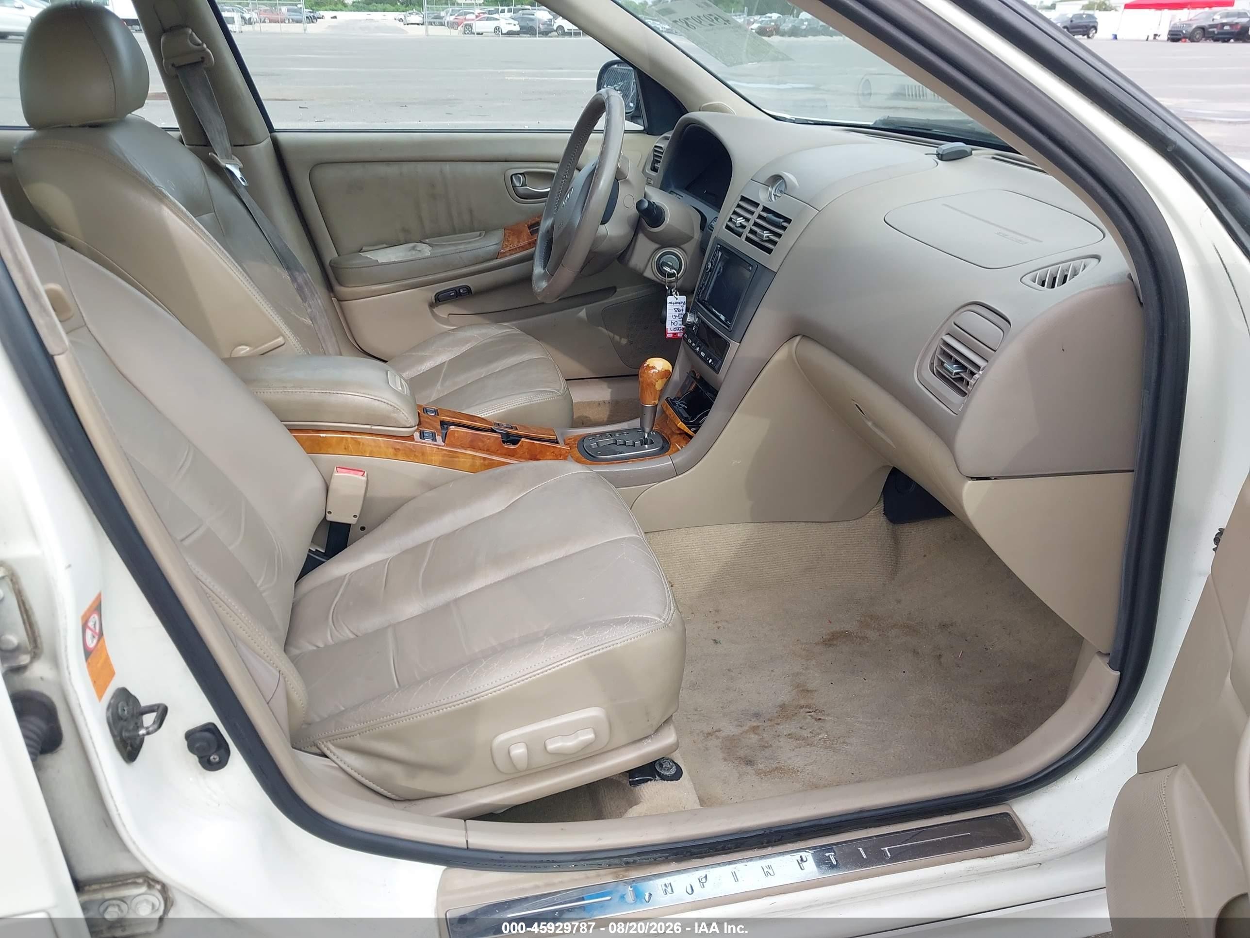 2004 Infiniti I35 Luxury White vin: JNKDA31A44T201684