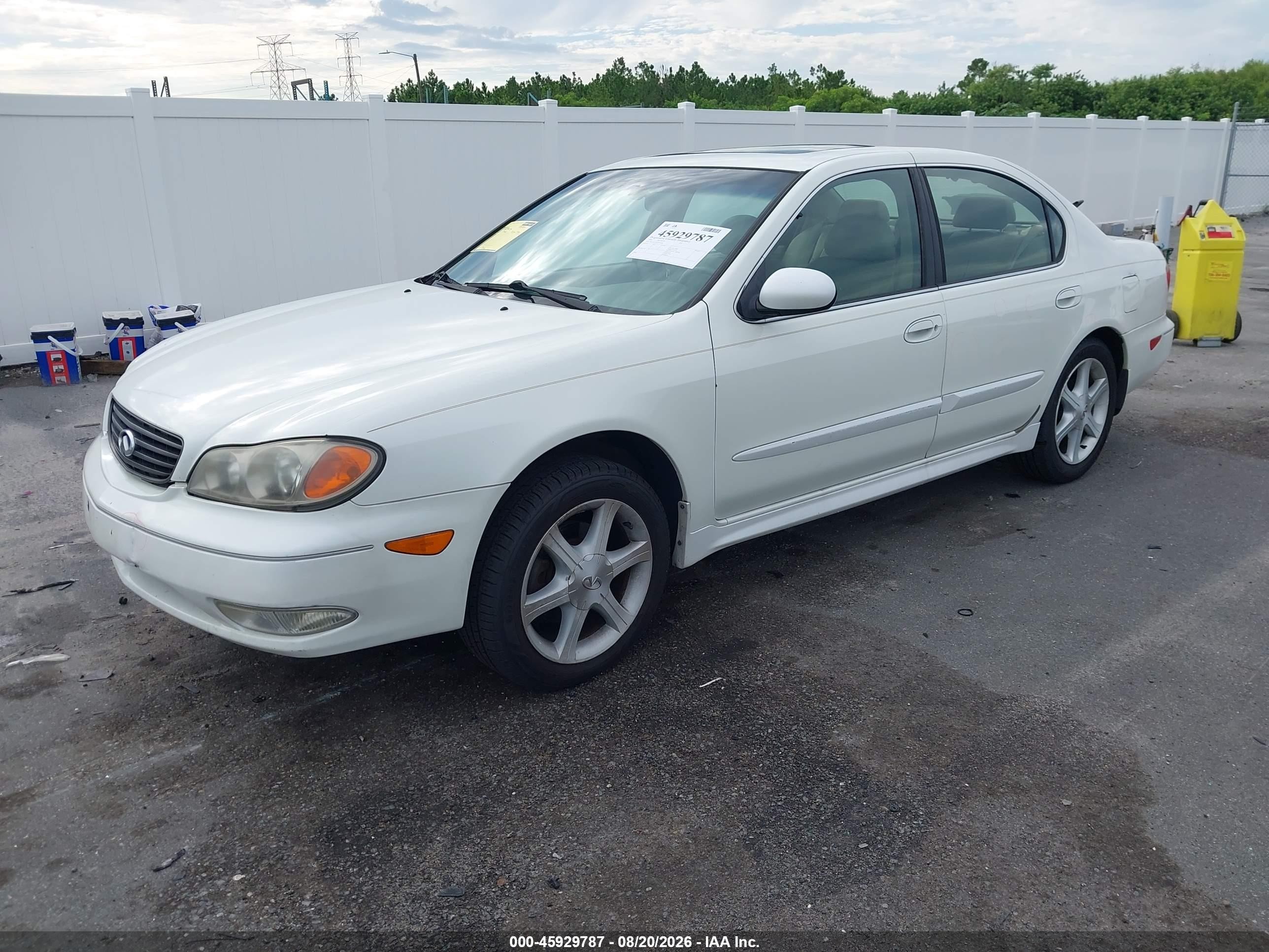 2004 Infiniti I35 Luxury White vin: JNKDA31A44T201684