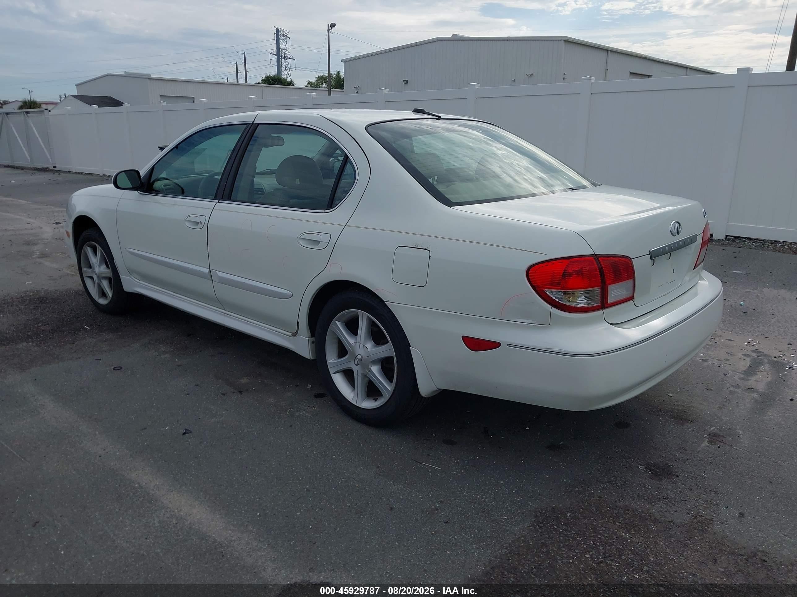 2004 Infiniti I35 Luxury White vin: JNKDA31A44T201684