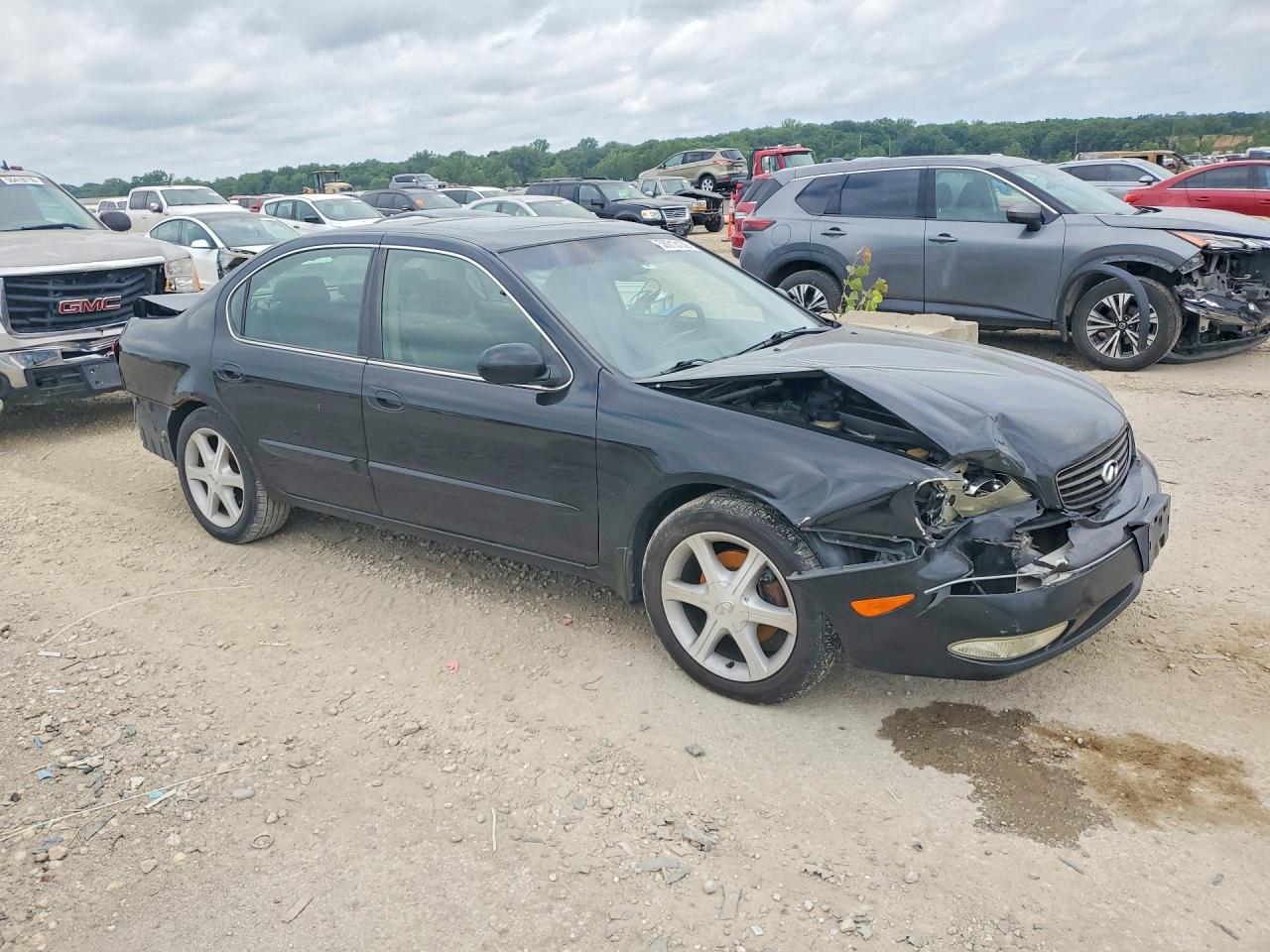 2002 Infiniti I35 Base Black vin: JNKDA31A52T005895