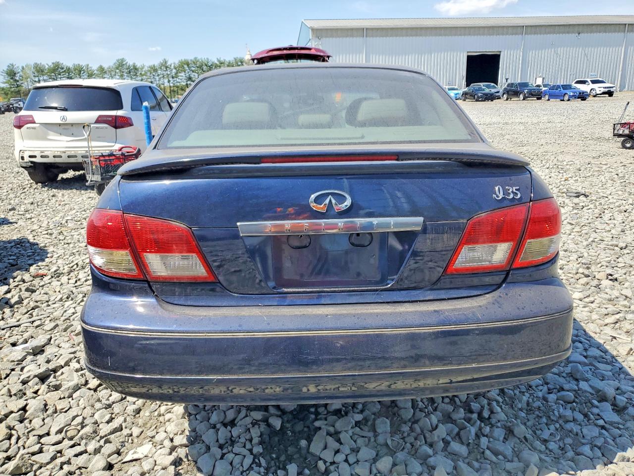 2004 Infiniti I35 Base Blue vin: JNKDA31A54T202844