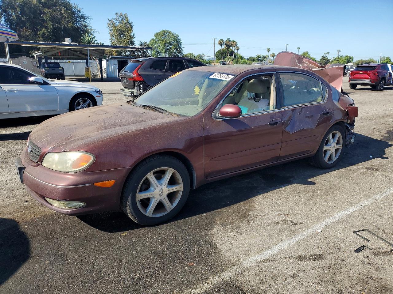 2002 Infiniti I35 Base Red vin: JNKDA31A62T006361